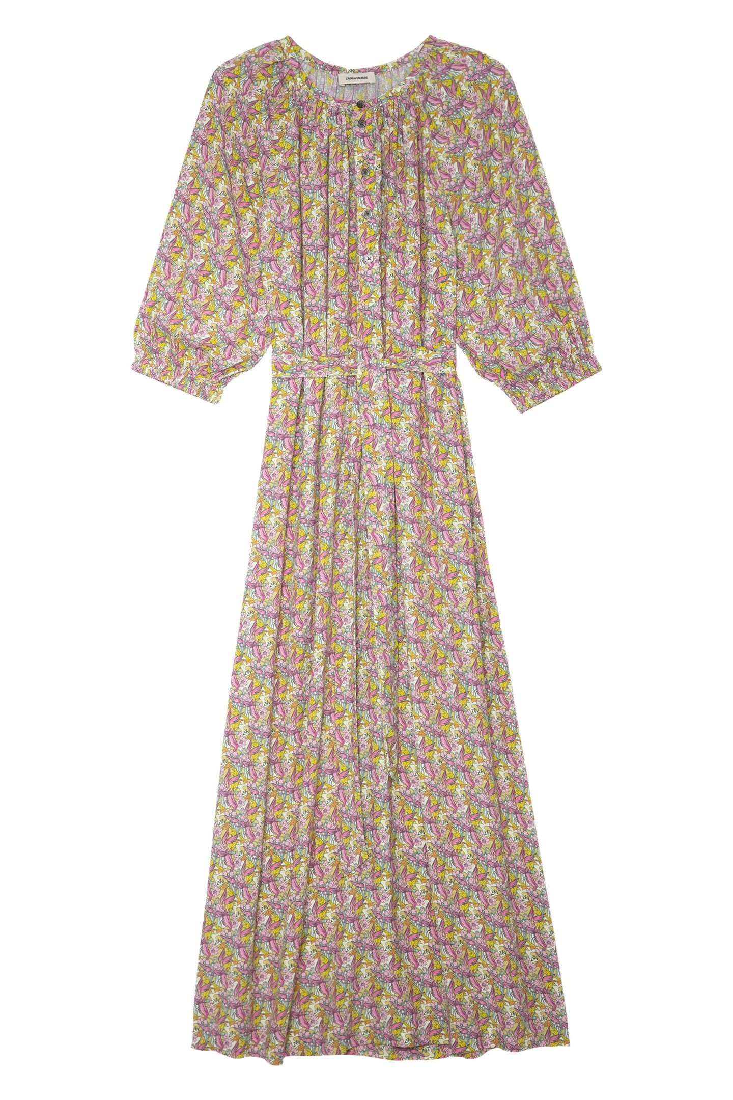 RYMEL CREPE LIBERTY WINGS DRESS SUN 1