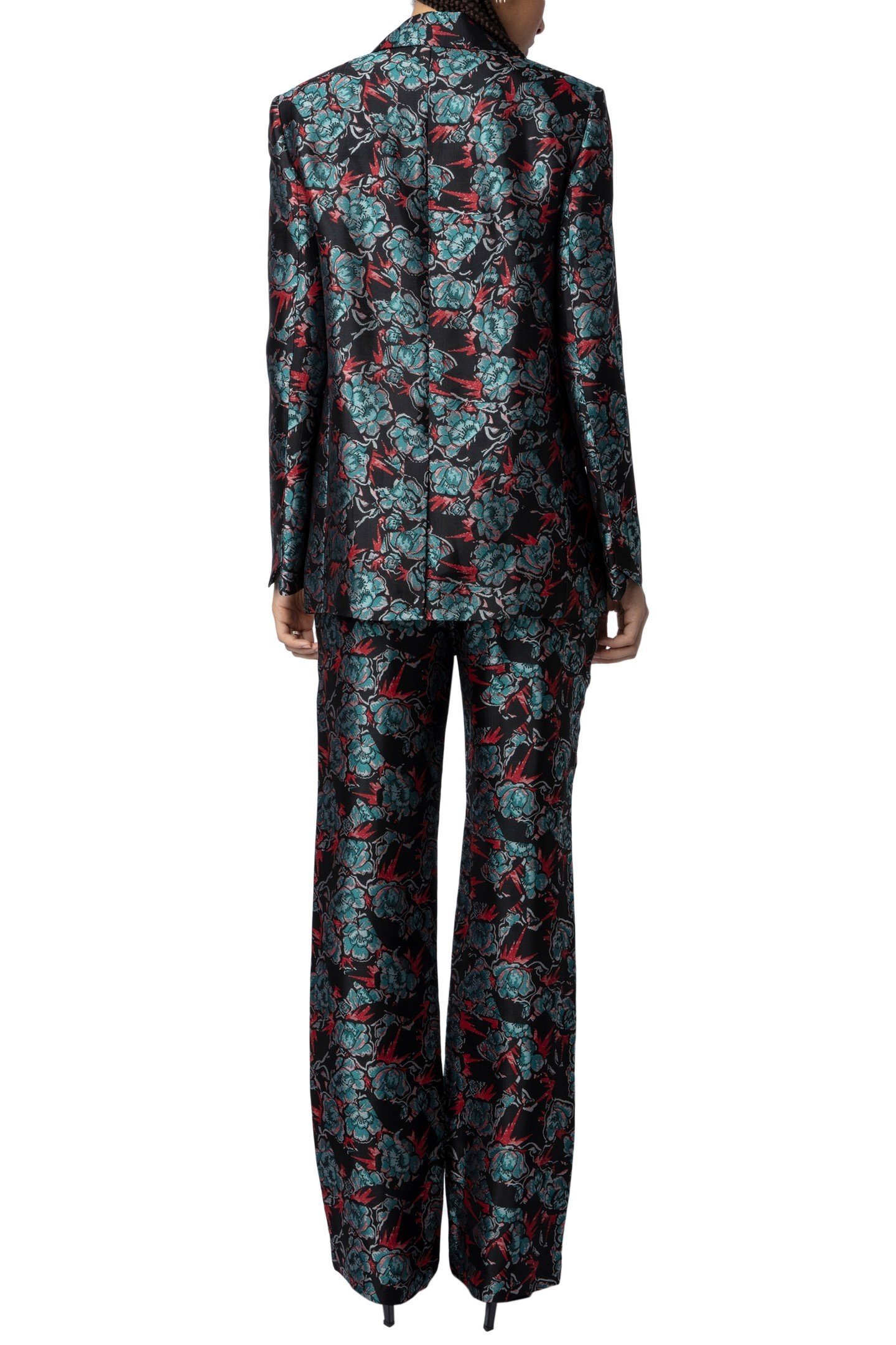 POMY JACQUARD THUNDER PANTS NOIR 2