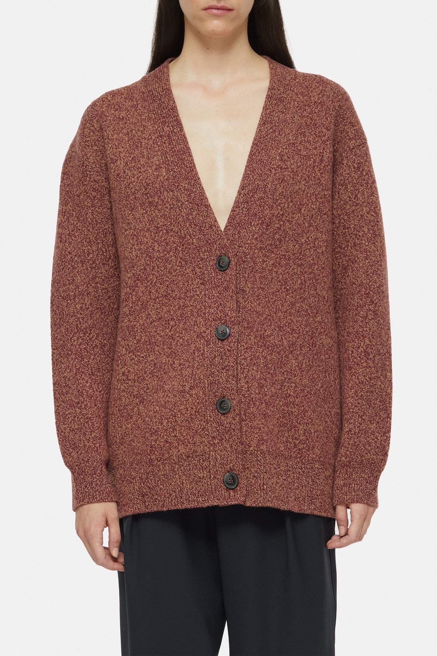 V CARDIGAN LONG SLEEVES KNITS JAM 4