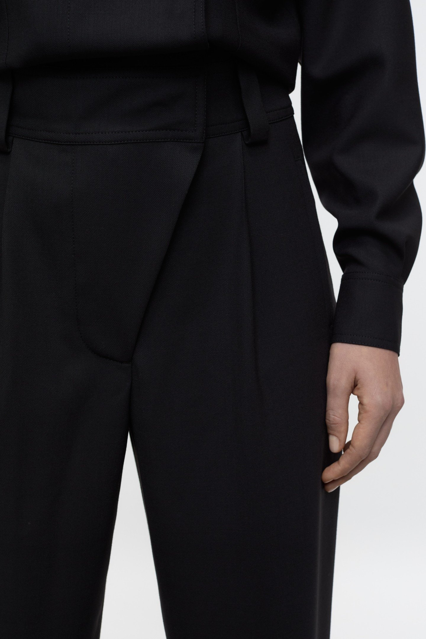 OVERALL PANTS BLACK 5