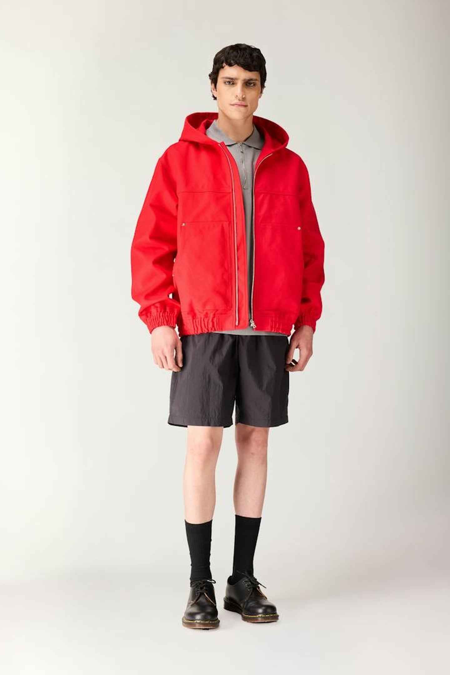 HIGHSNOBIETY HS05 – OXFORD CANVAS HOODED JACKET 1