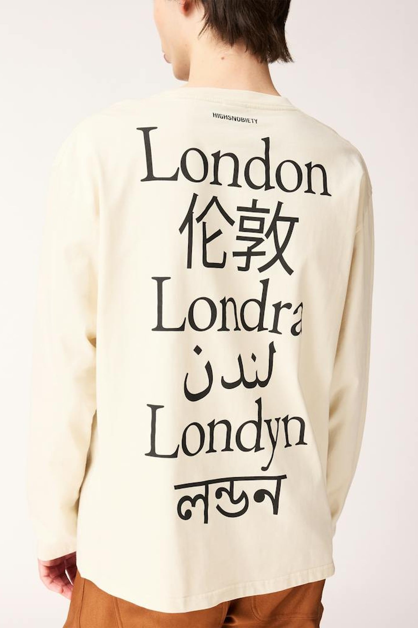 HIGHSNOBIETY – LONDON LANGUAGE T-SHIRT 3