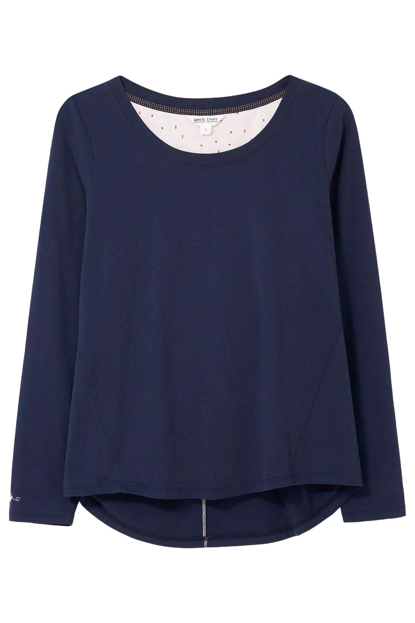 EVA JERSEY PJ TOP DARK NAVY 3