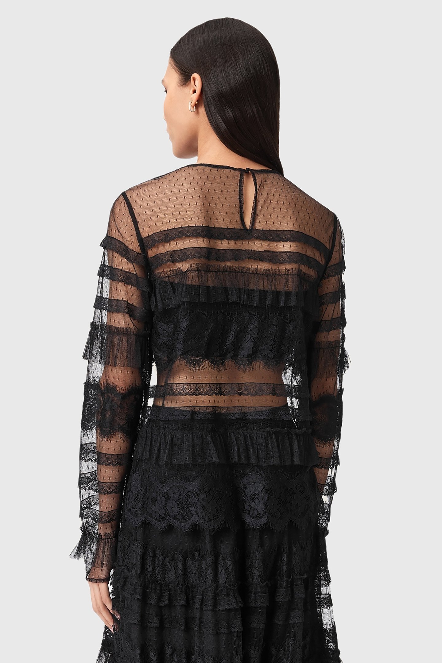 ARLEA TULLE TOP BLACK 5