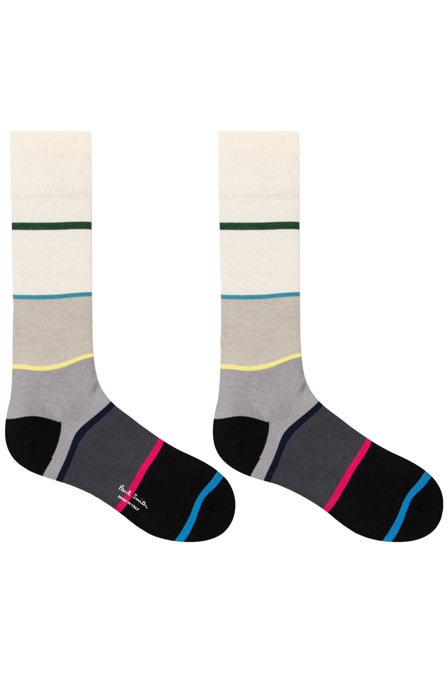 SOCK HAYDEN STRIPE GREY 1