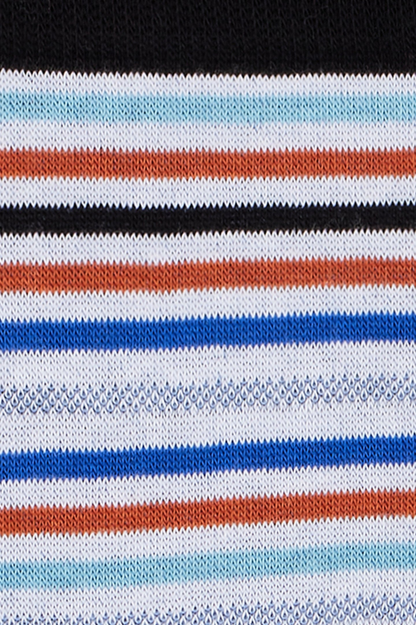 SOCK GAVIN STRIPE BLACK 3