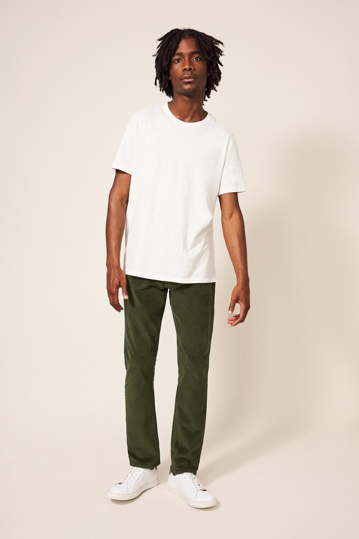 CROSBY CORD TROUSER LIGHT GREEN 2