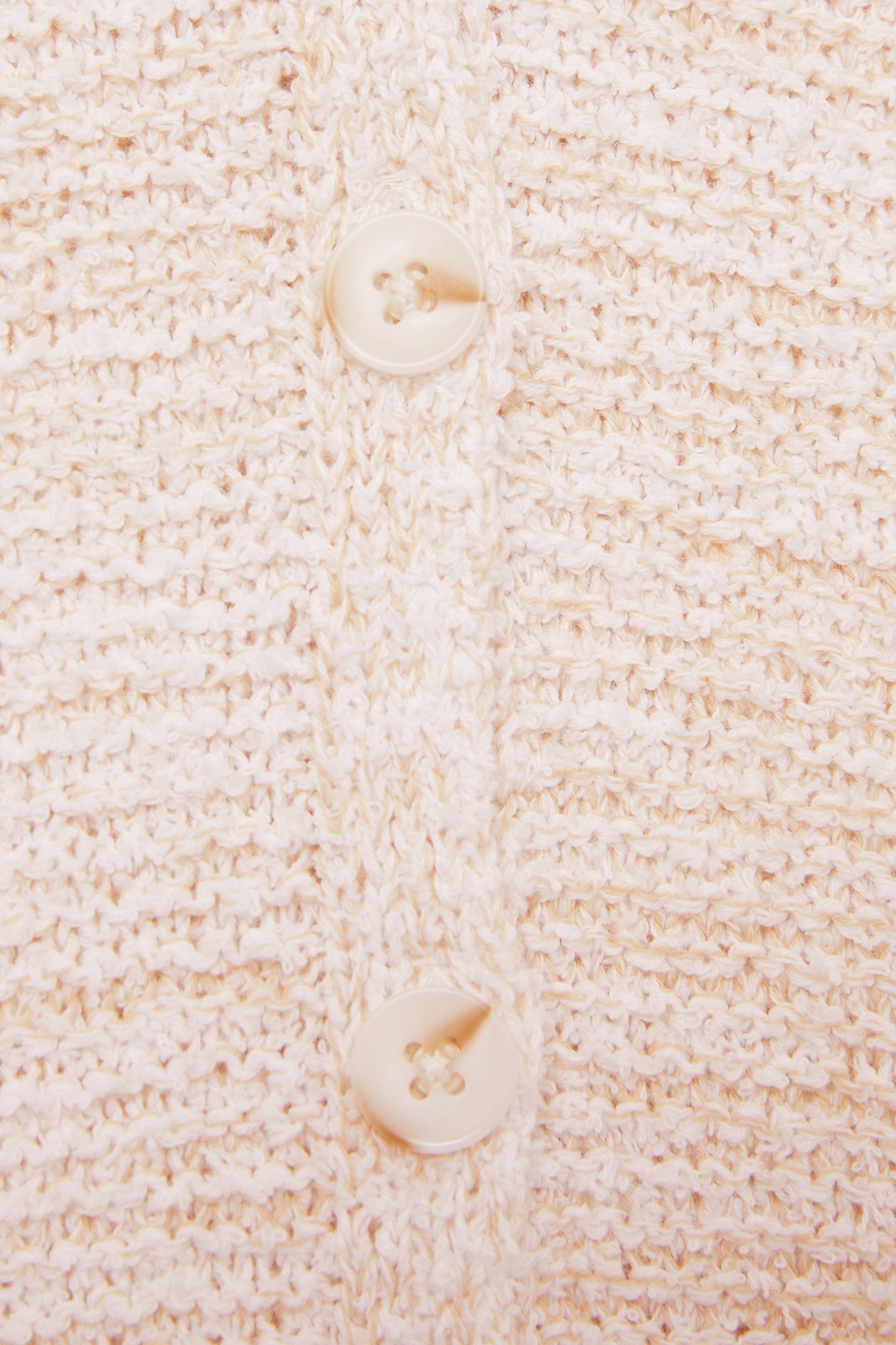 BUTTON THROUGH KNITTED TOP IVORY 6