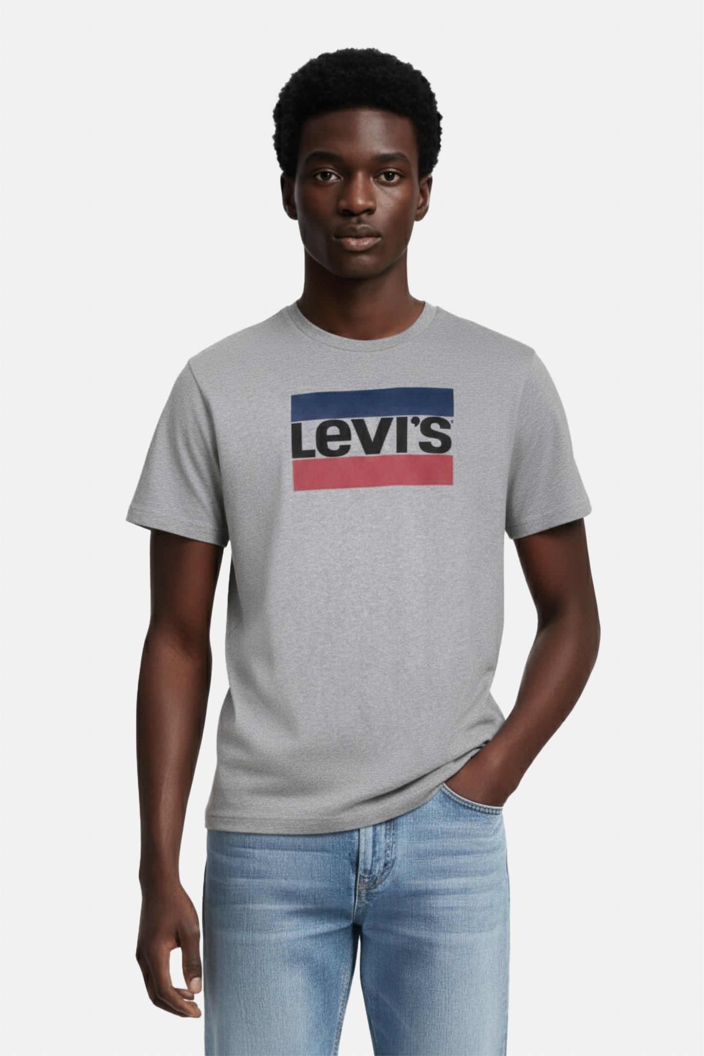 GRAPHIC CREWNECK TEE 84 SPORTSWEAR GREY 1