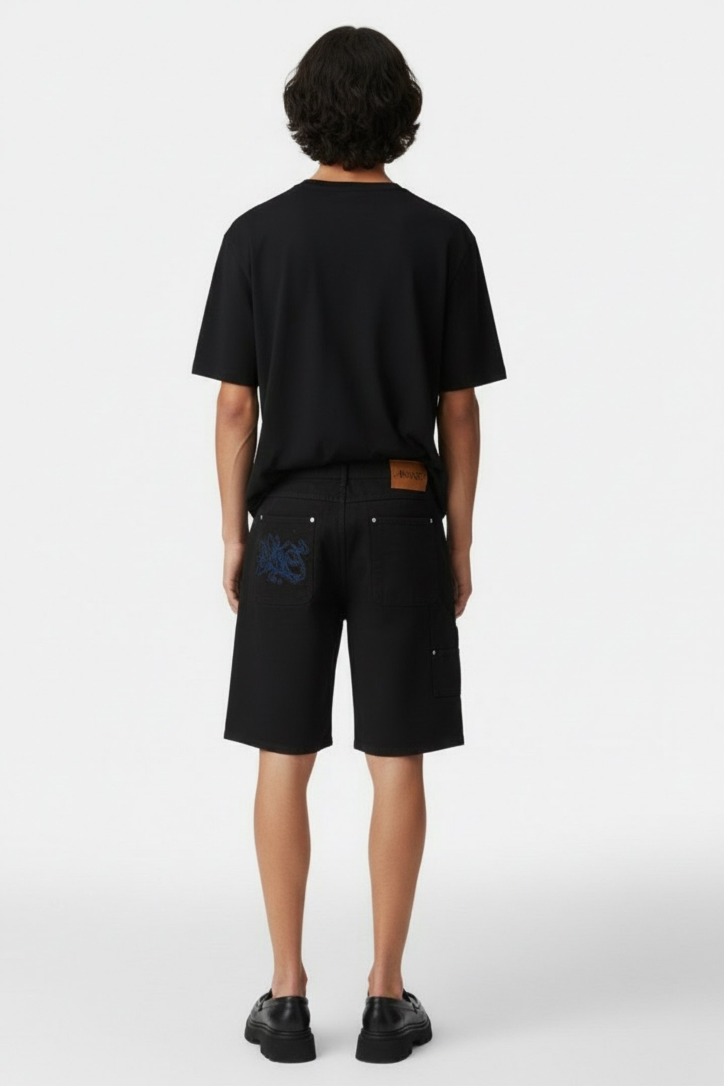 AWAKE NY – PAINTER SHORTS BLACK 2