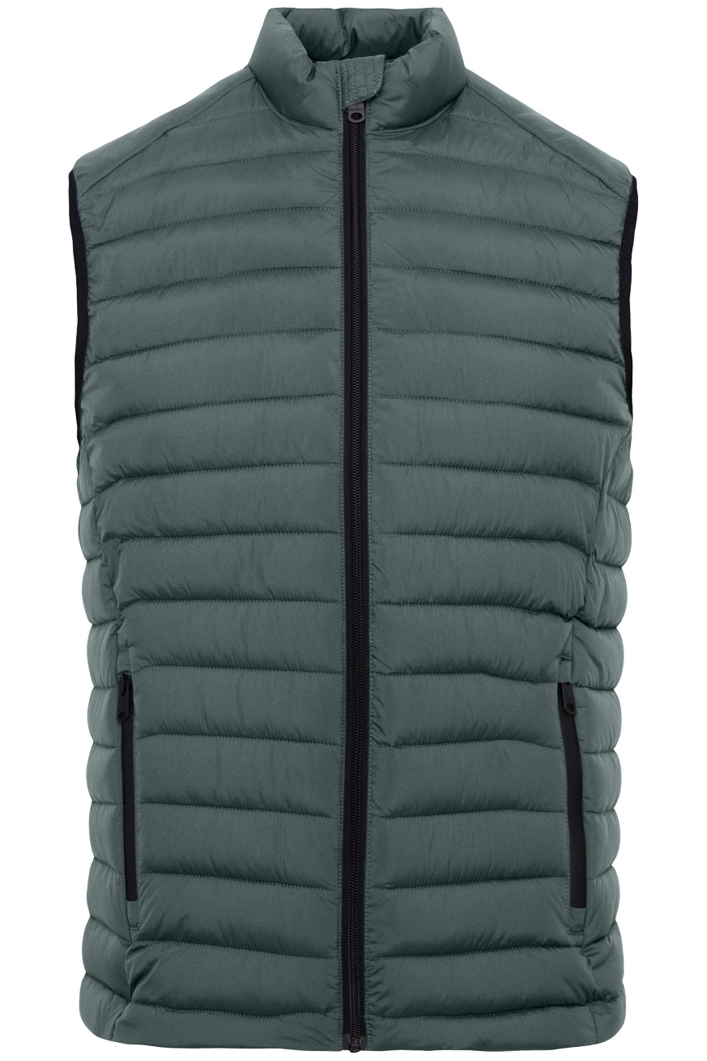 CARDIFFALF VEST DUSTY GREEN 1