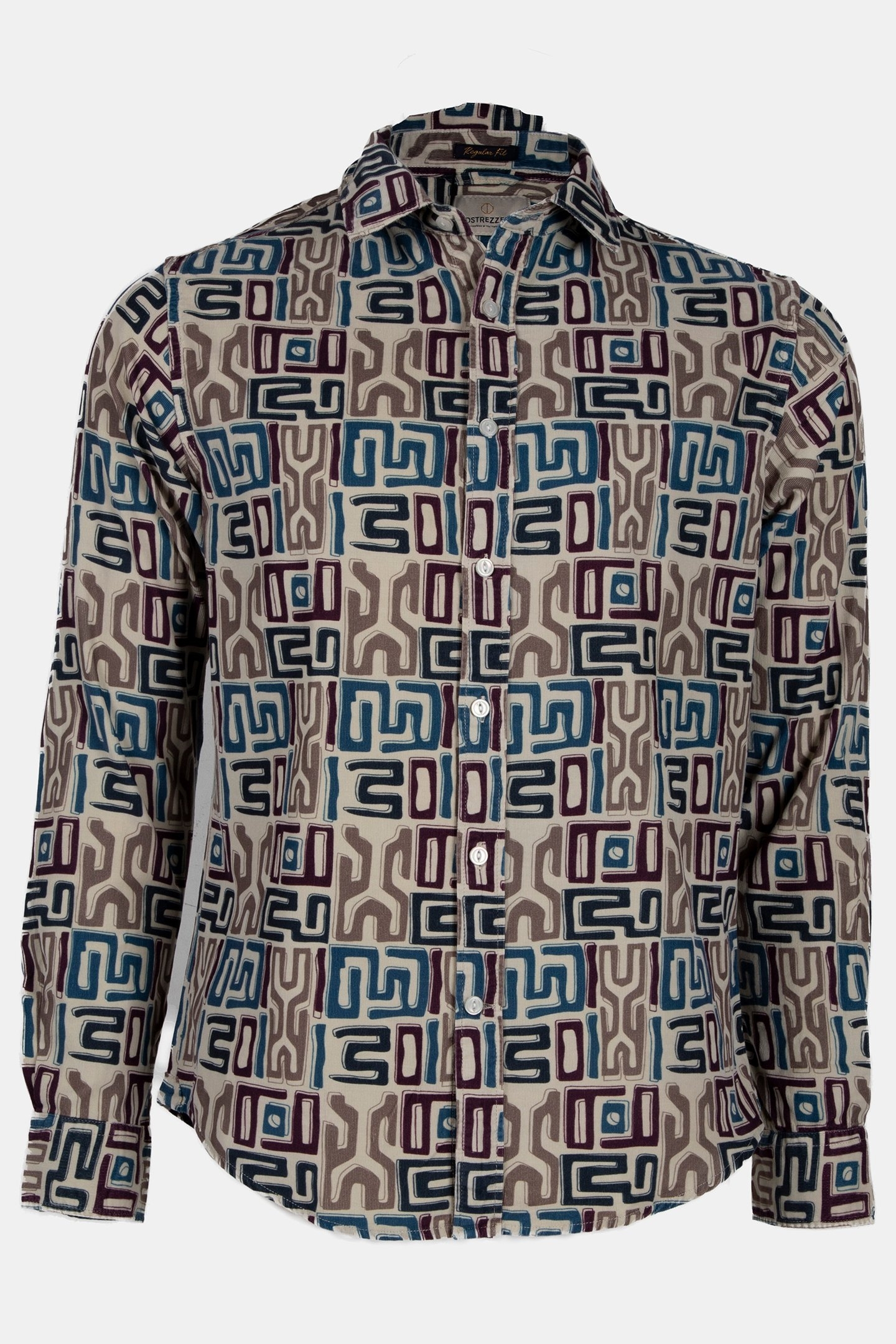 DS_ANDREW AOP RIBCORD SHIRT SAND 3
