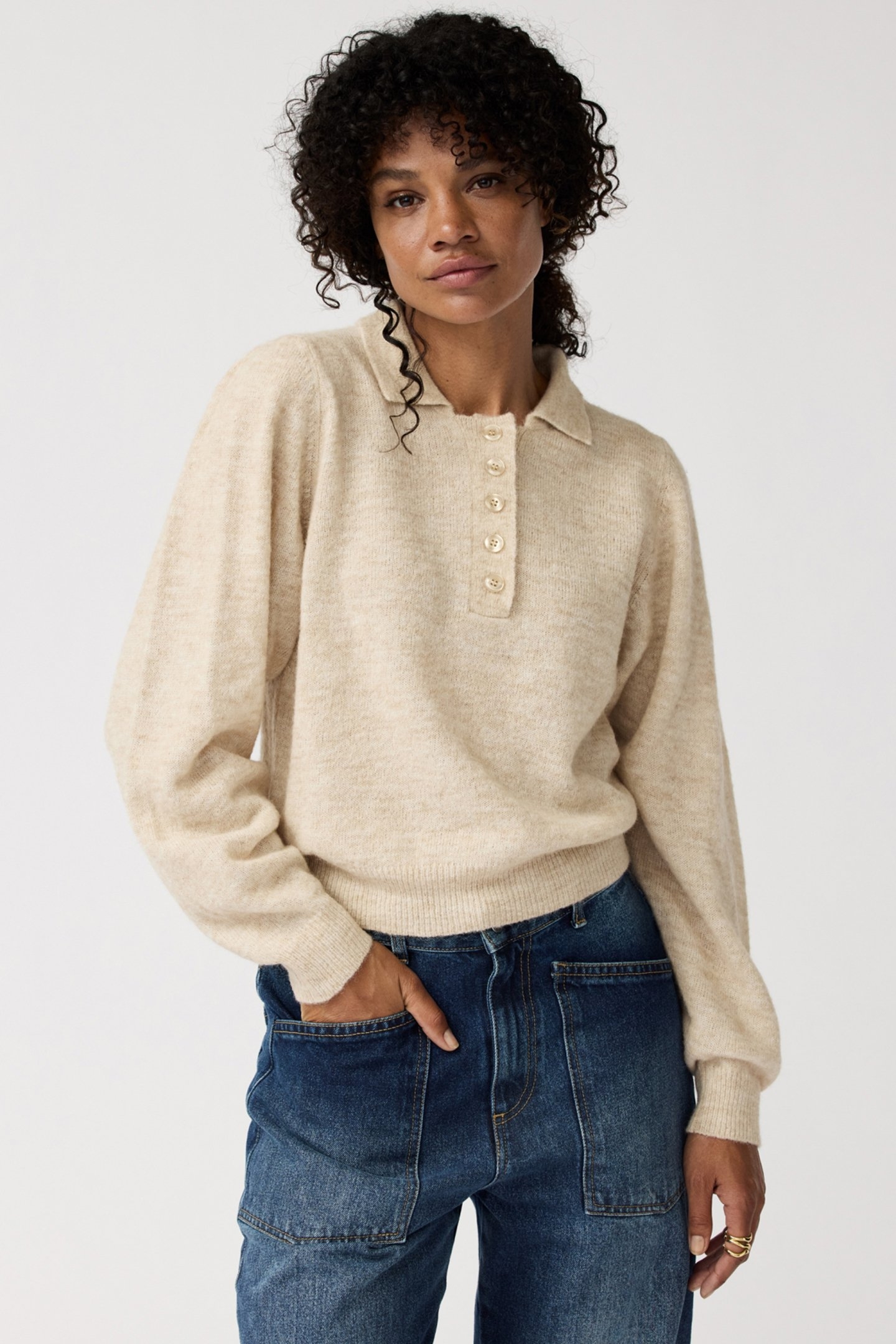 LOLA PULLOVER OATMEAL 1