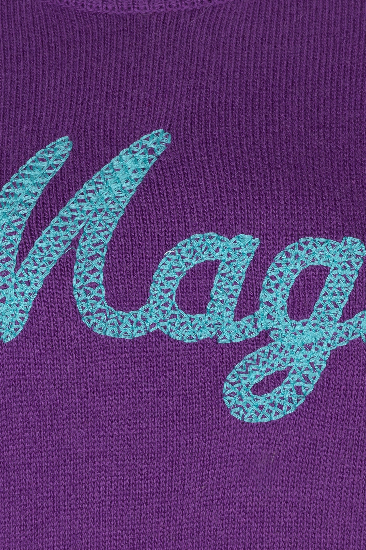 SWEATER “MAGIC” INTARSIA DEEP LAVENDER 8