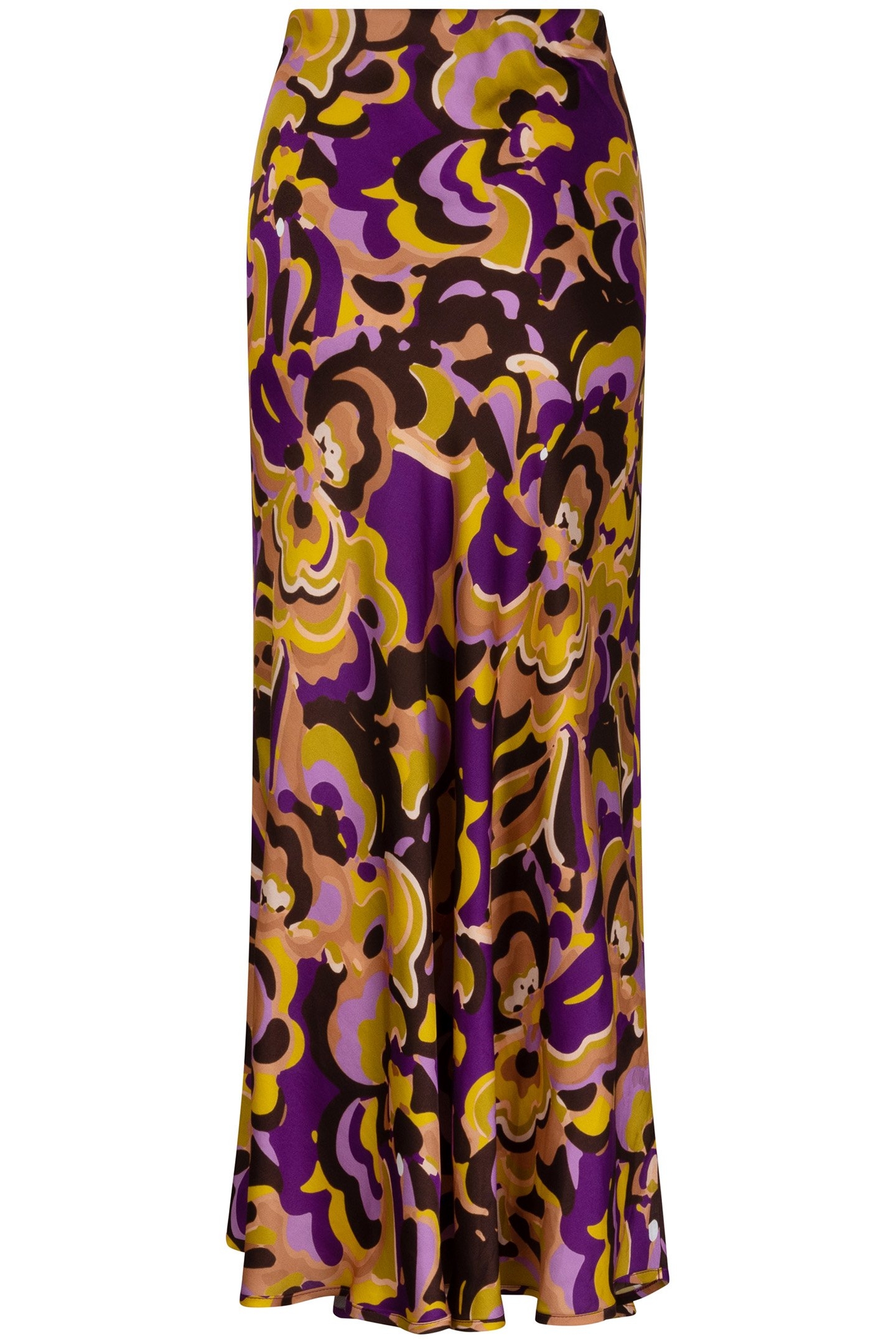 SKIRT LONG FANCY EARTH PRINT 5