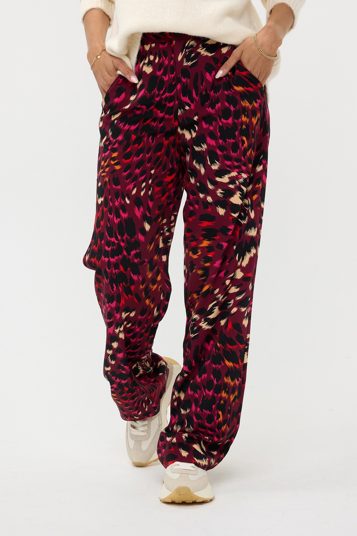 TROUSERS FLORAL GEM PRINT 1