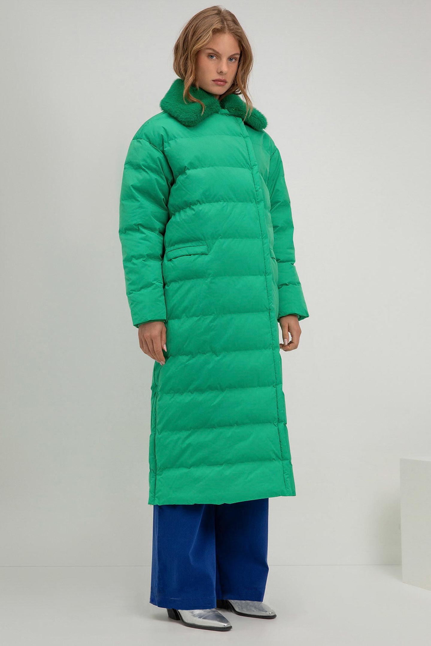 SUZE COAT PARROT GREEN 1