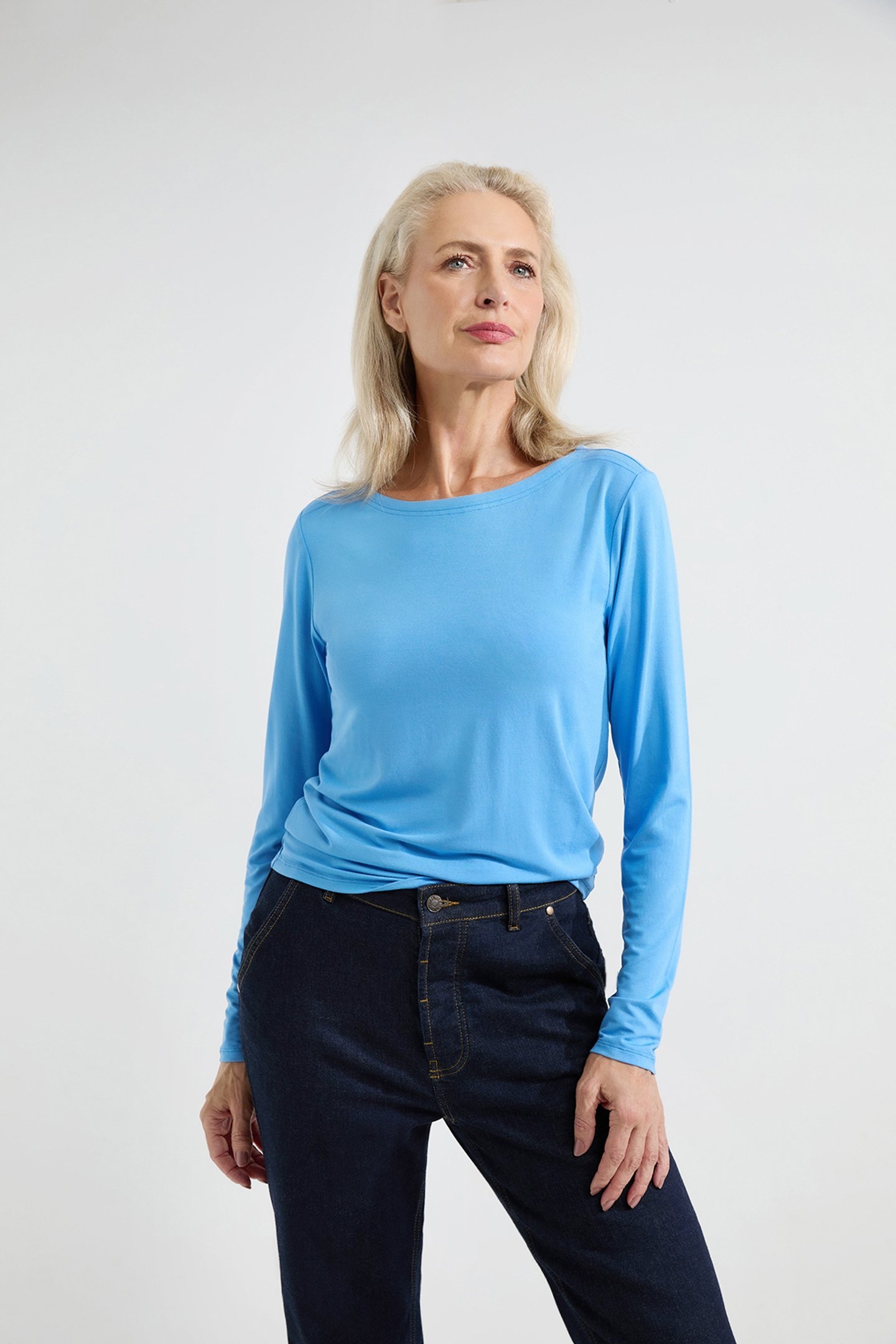 ALINE T-SHIRT FRENCH BLUE 1