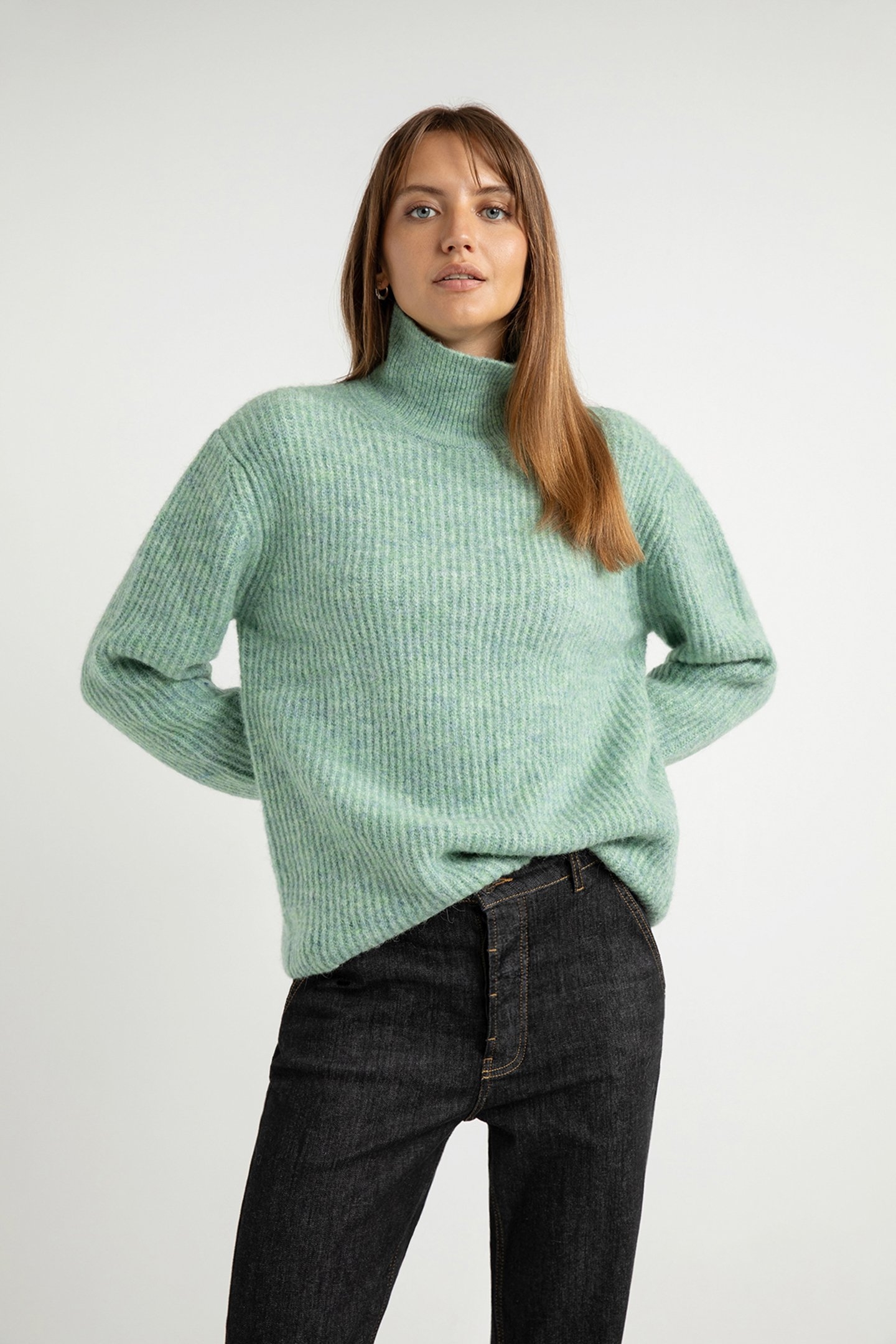 AURORA SWEATER JADE 1