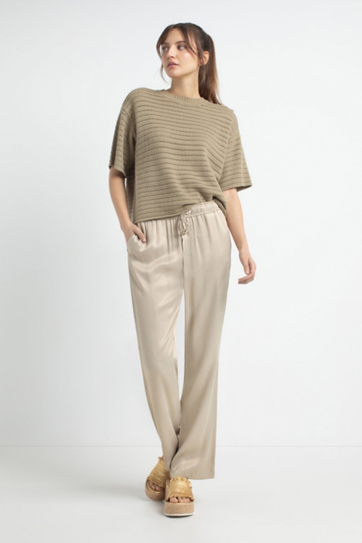 JOYCE SWEATER LIGHT OLIVE 2