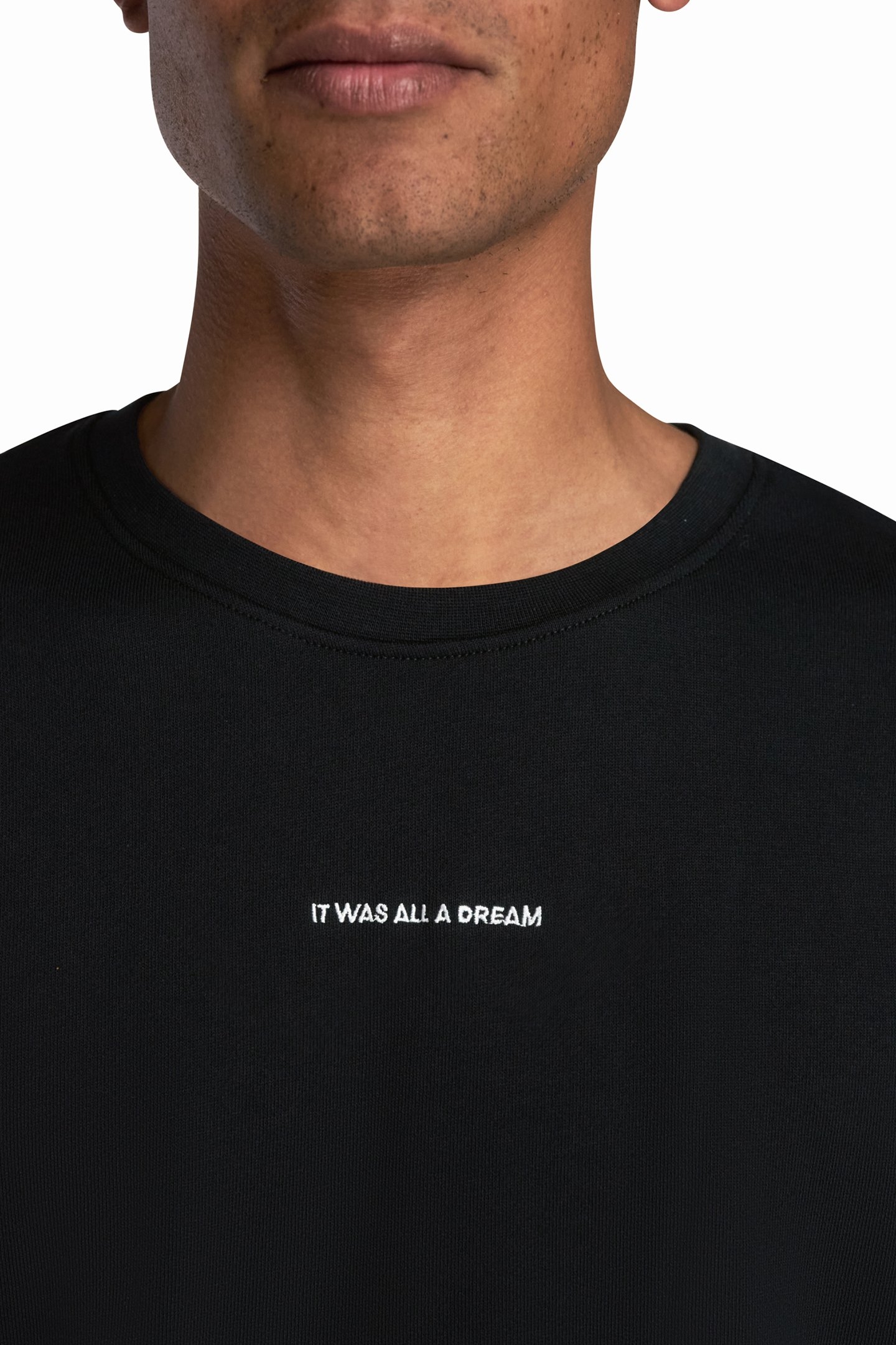 SWEATSHIRT MISTER WALLACE BLACK 4