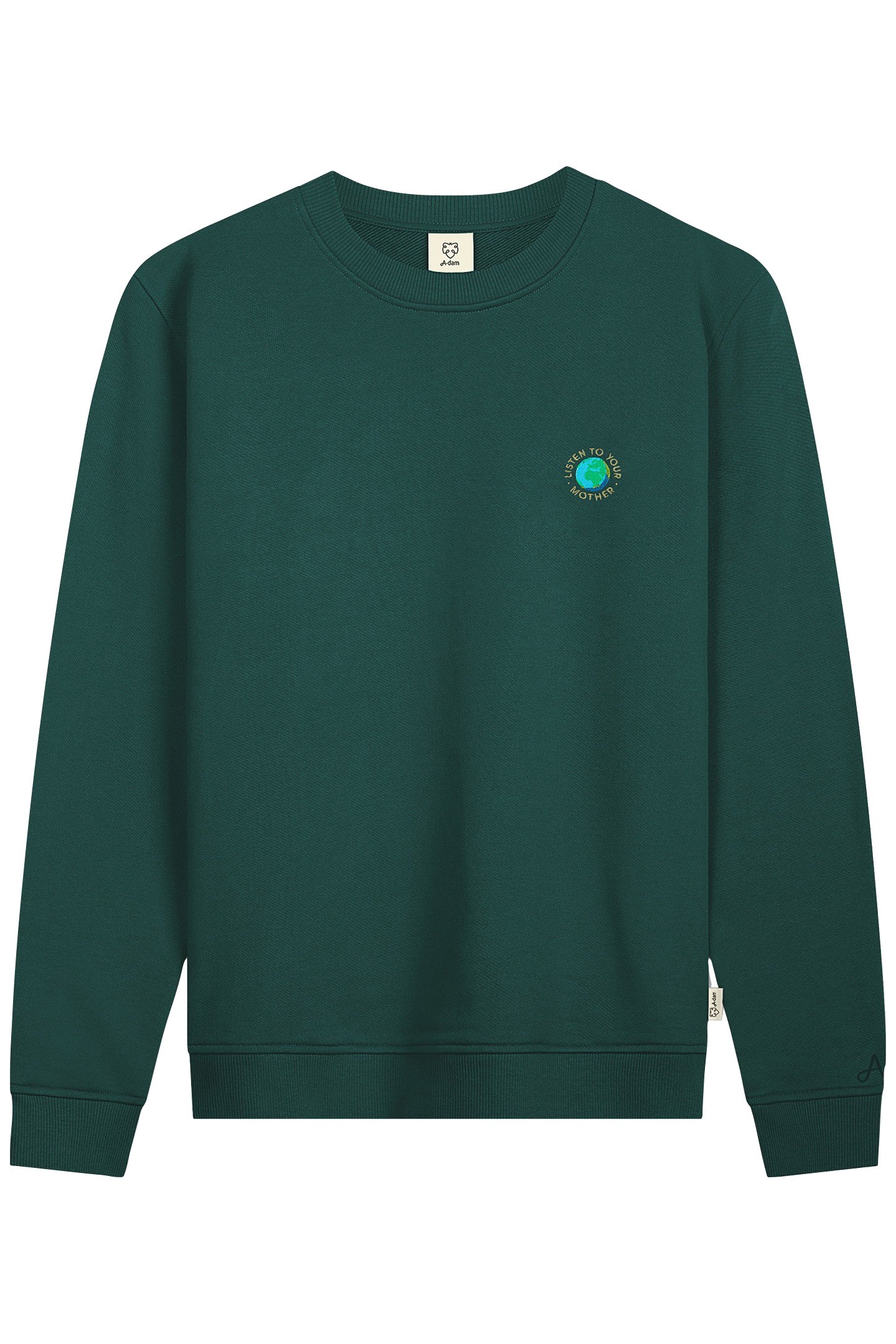 SWEATSHIRT GREEN LISTEN TO YR MOTHER PONDEROSA PINE 1