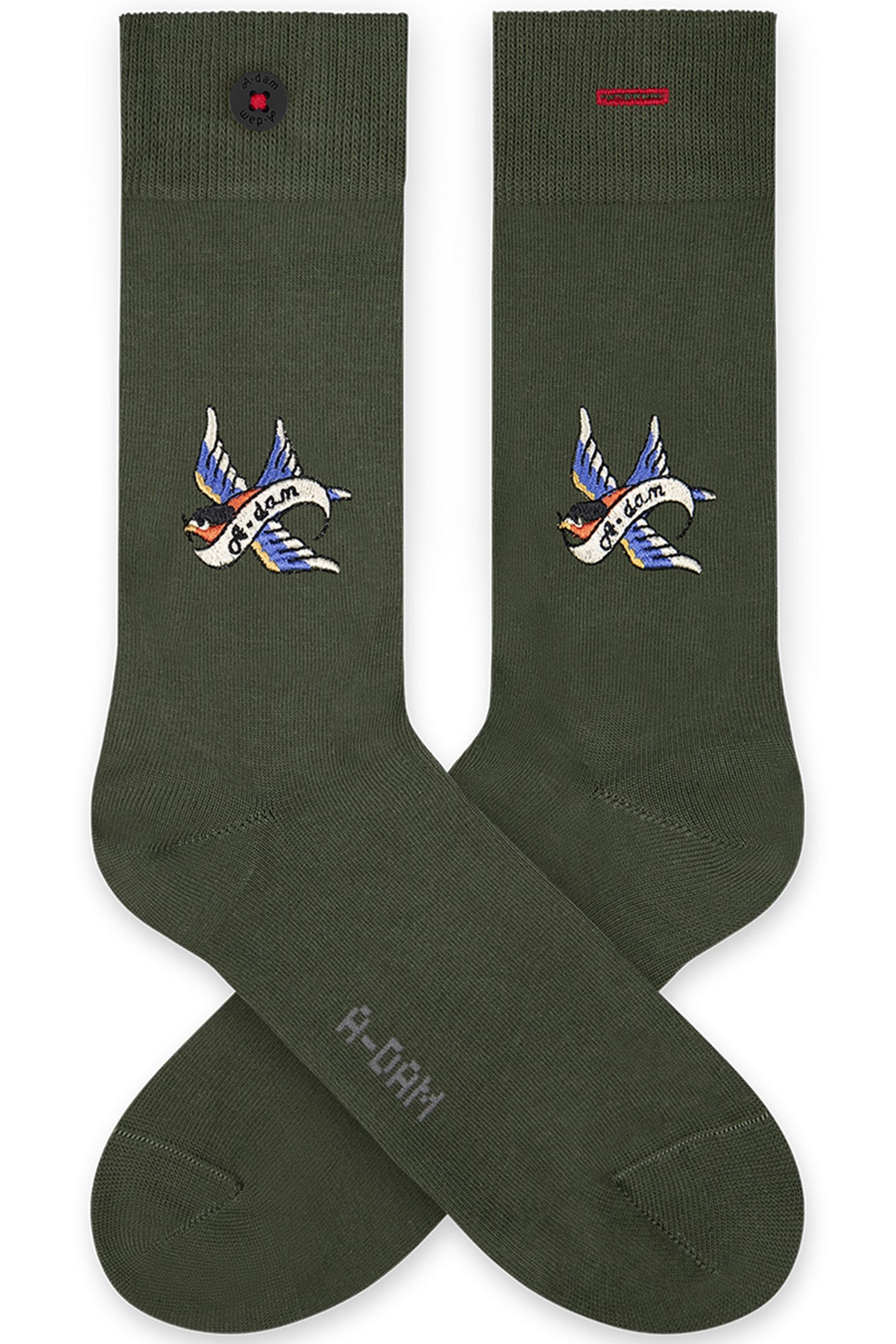 UNISEX A-DAM 4-PACK CASUAL SOCKS MULTICOLOR 5