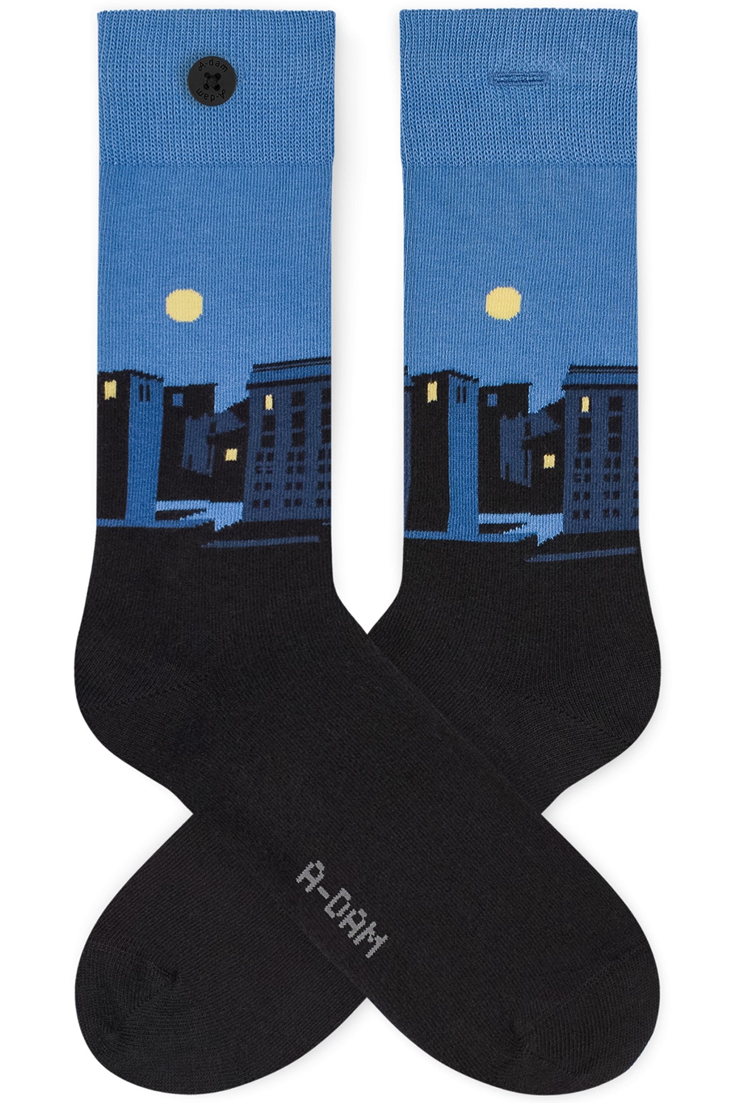 UNISEX A-DAM 4-PACK CASUAL SOCKS MULTICOLOR 5