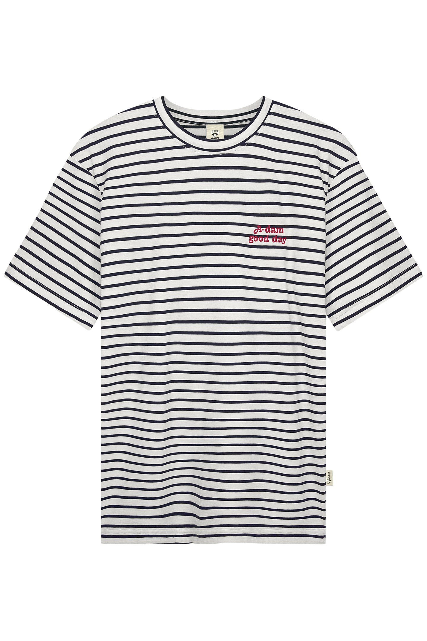 T-SHIRT BLUE STRIPED GOOD DAY MEDIEVAL BLUE 1