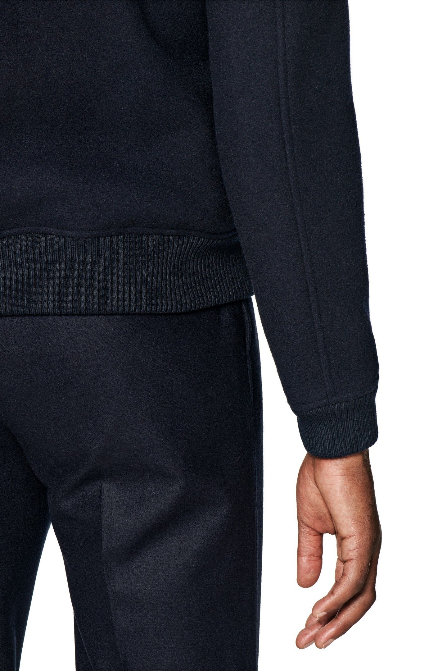 SHEARLING BOMBER-NAVY NAVY 8