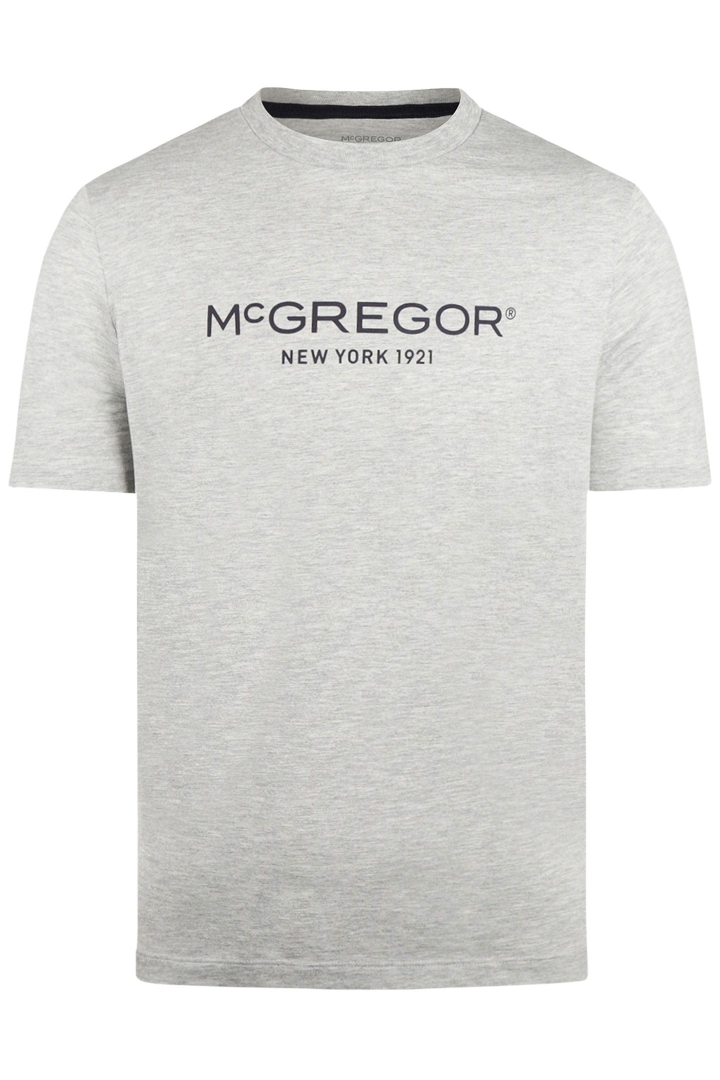 ESSENTIAL LOGO TEE MEDIUM GREY MELANGE 4