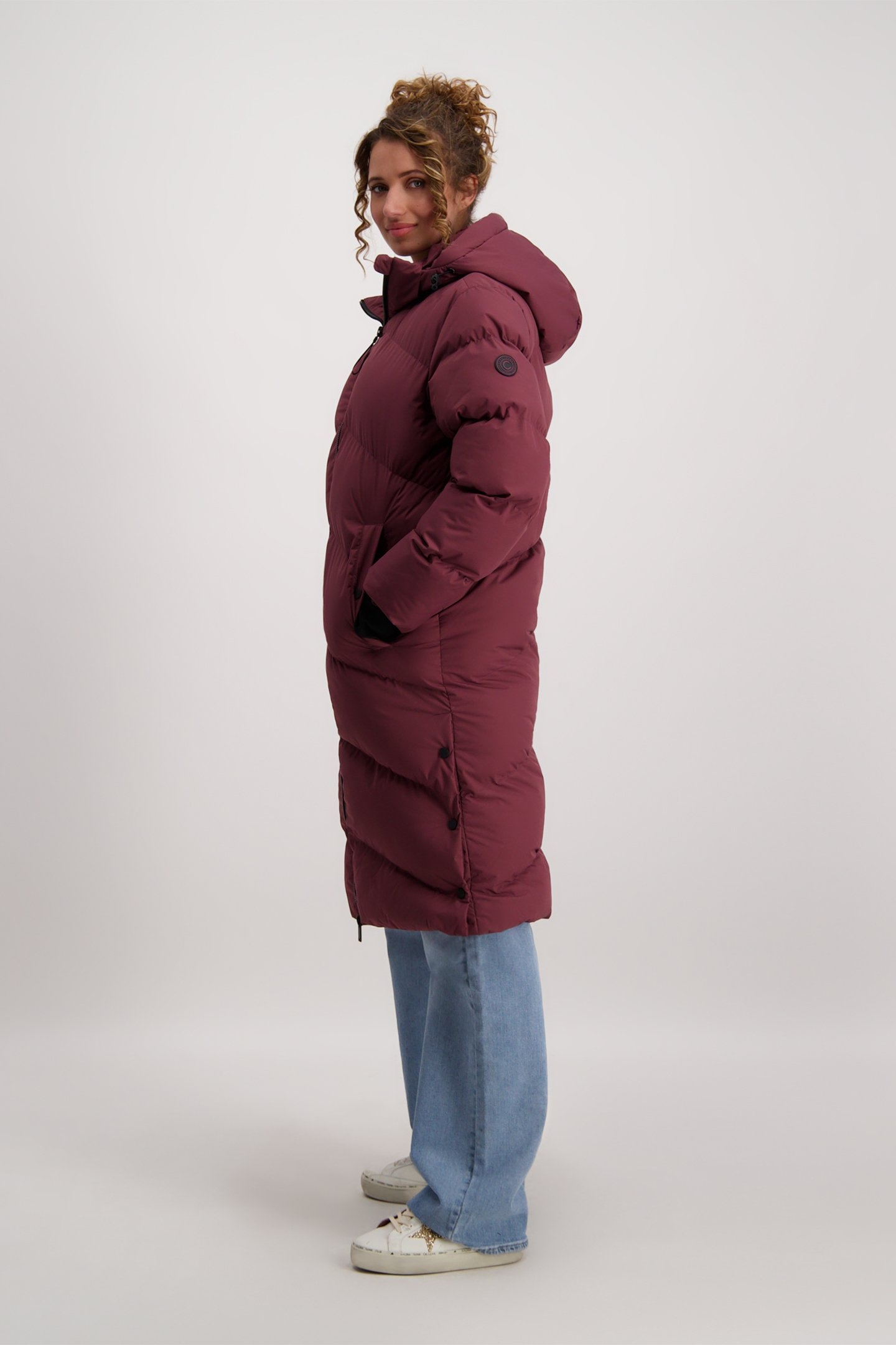 HESSYA POLYESTER BURGUNDY 5