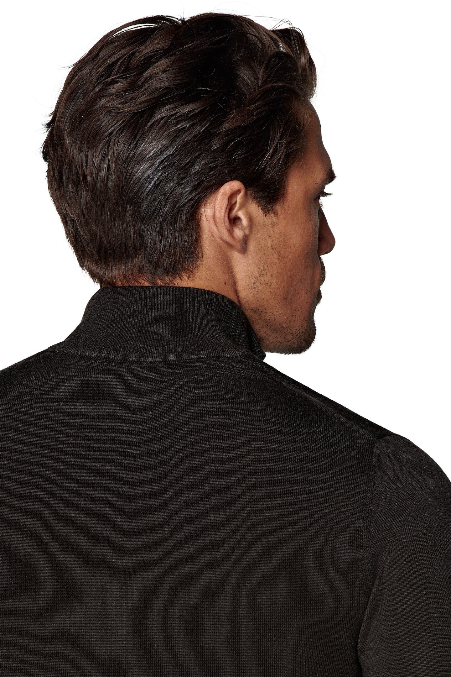 HALF ZIP DARK BROWN LUXURY DARK BROWN 8