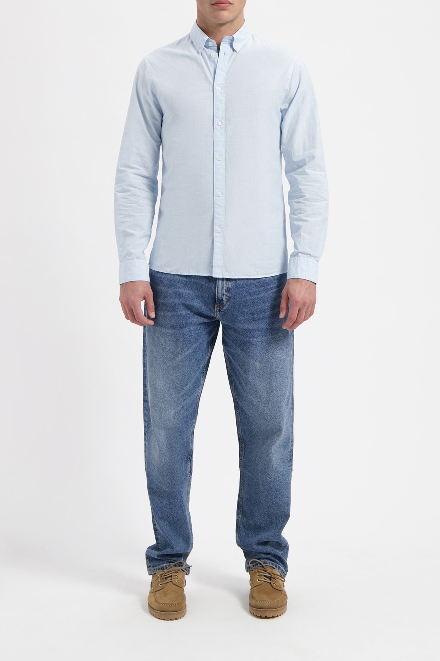 WAL – JAMES SHIRT LIGHT BLUE LINEN 2