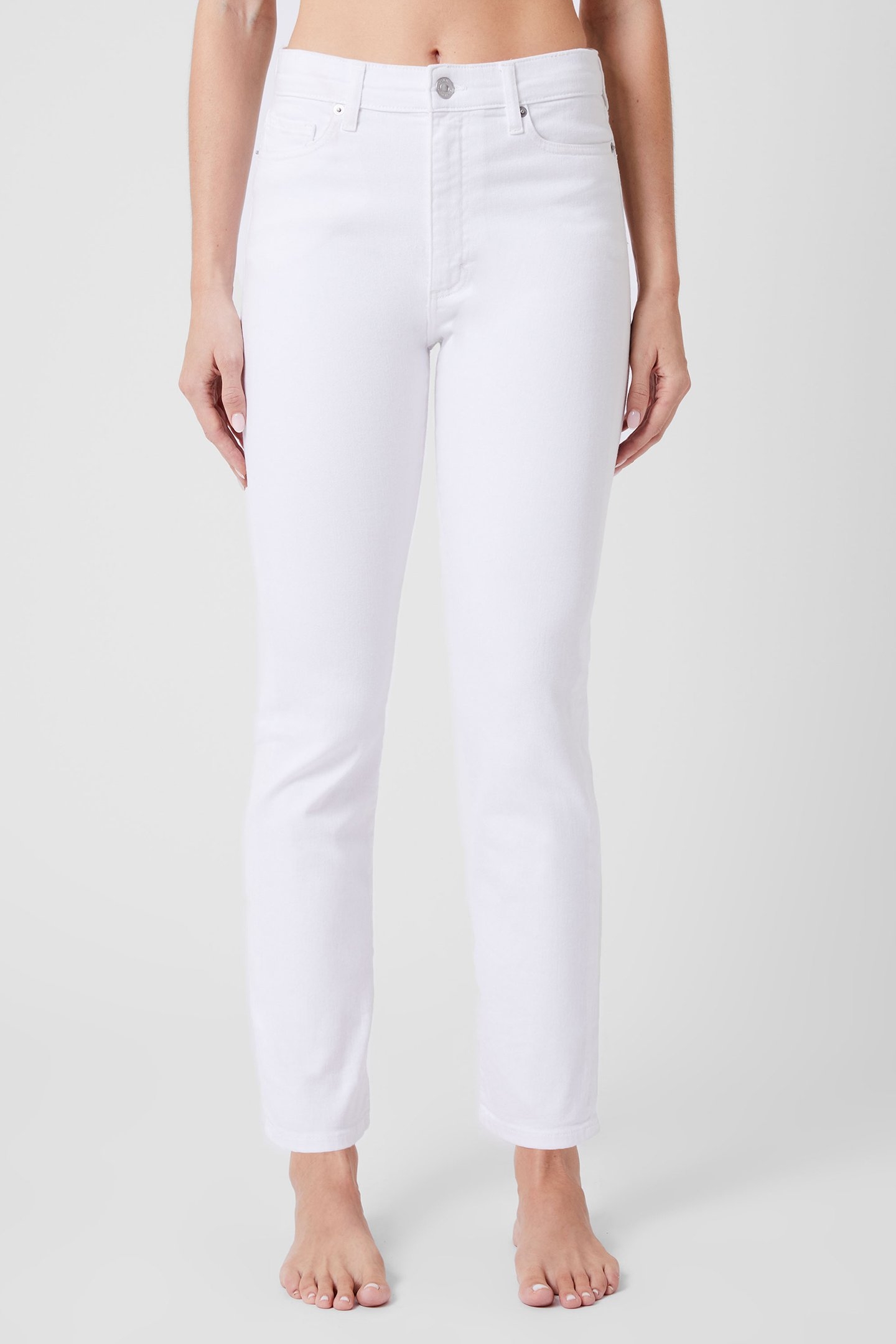 STRETCH ANKLE JEAN WHITE 1
