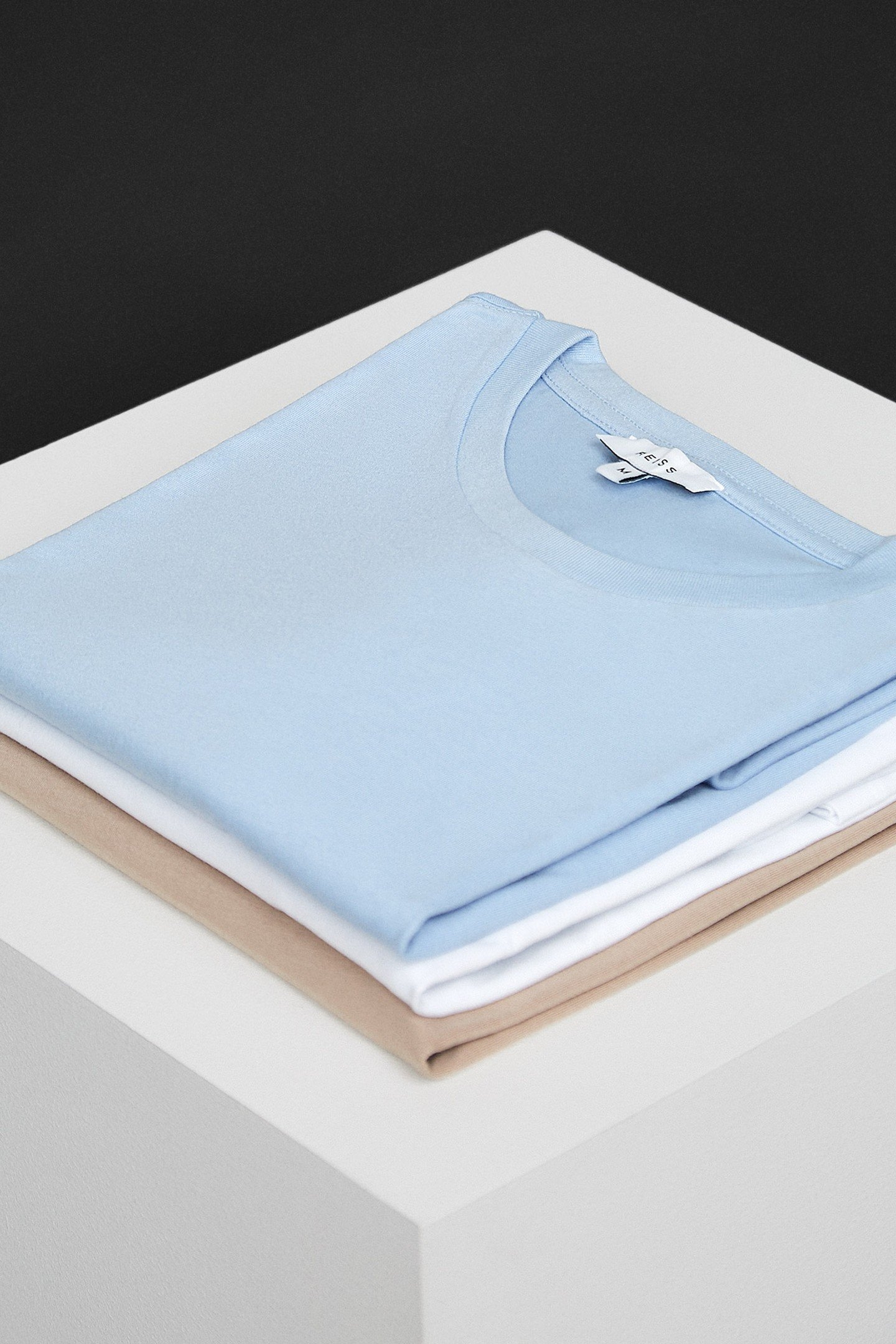 BLESHORTSLEEVE 3 PACK-CREW NECK TEE NEUTRAL 3