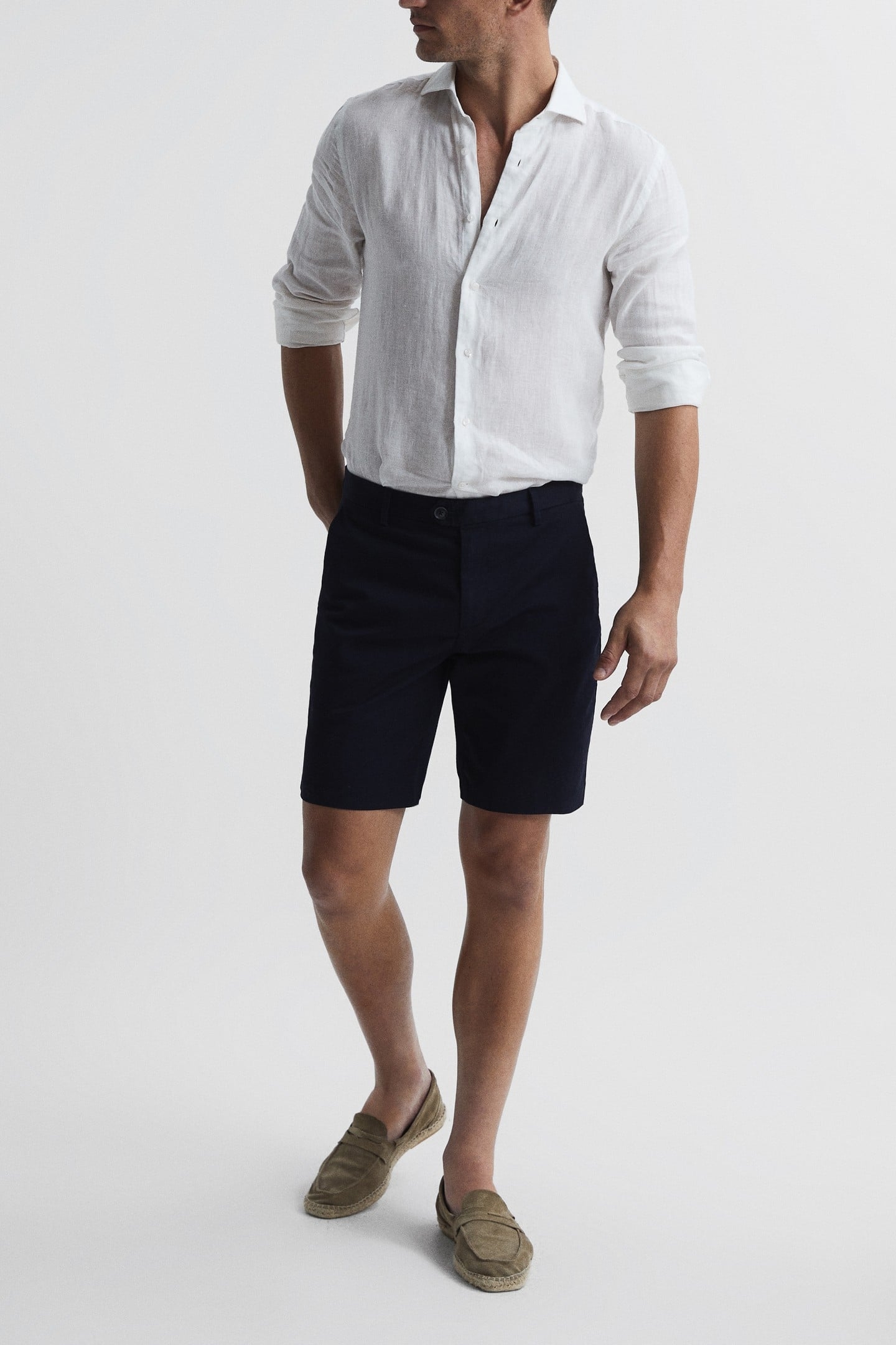 CASUAL CHINO SHORT NAVY 1