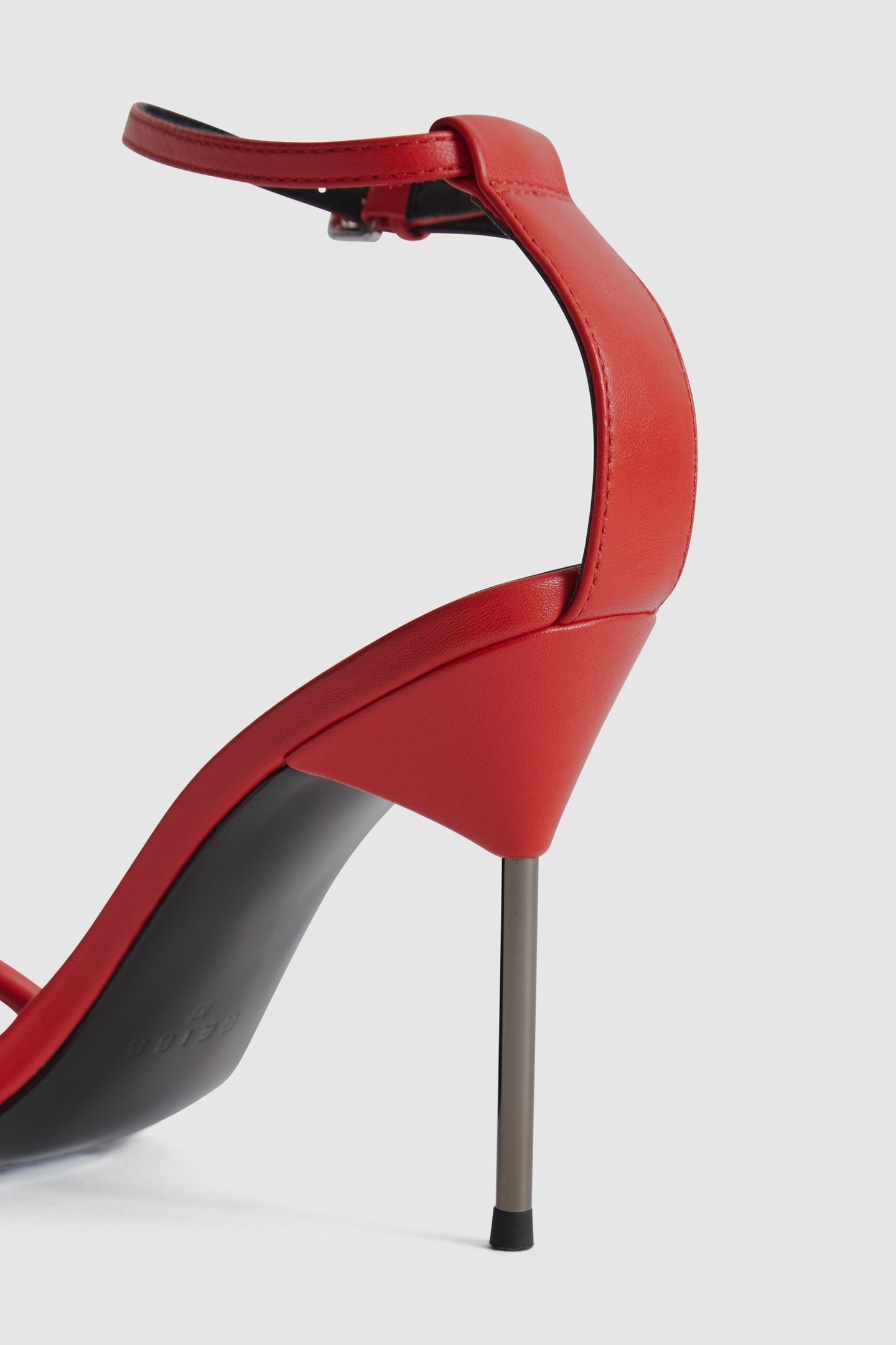 STRAPPY PIN HEEL SANDAL ORANGE 7