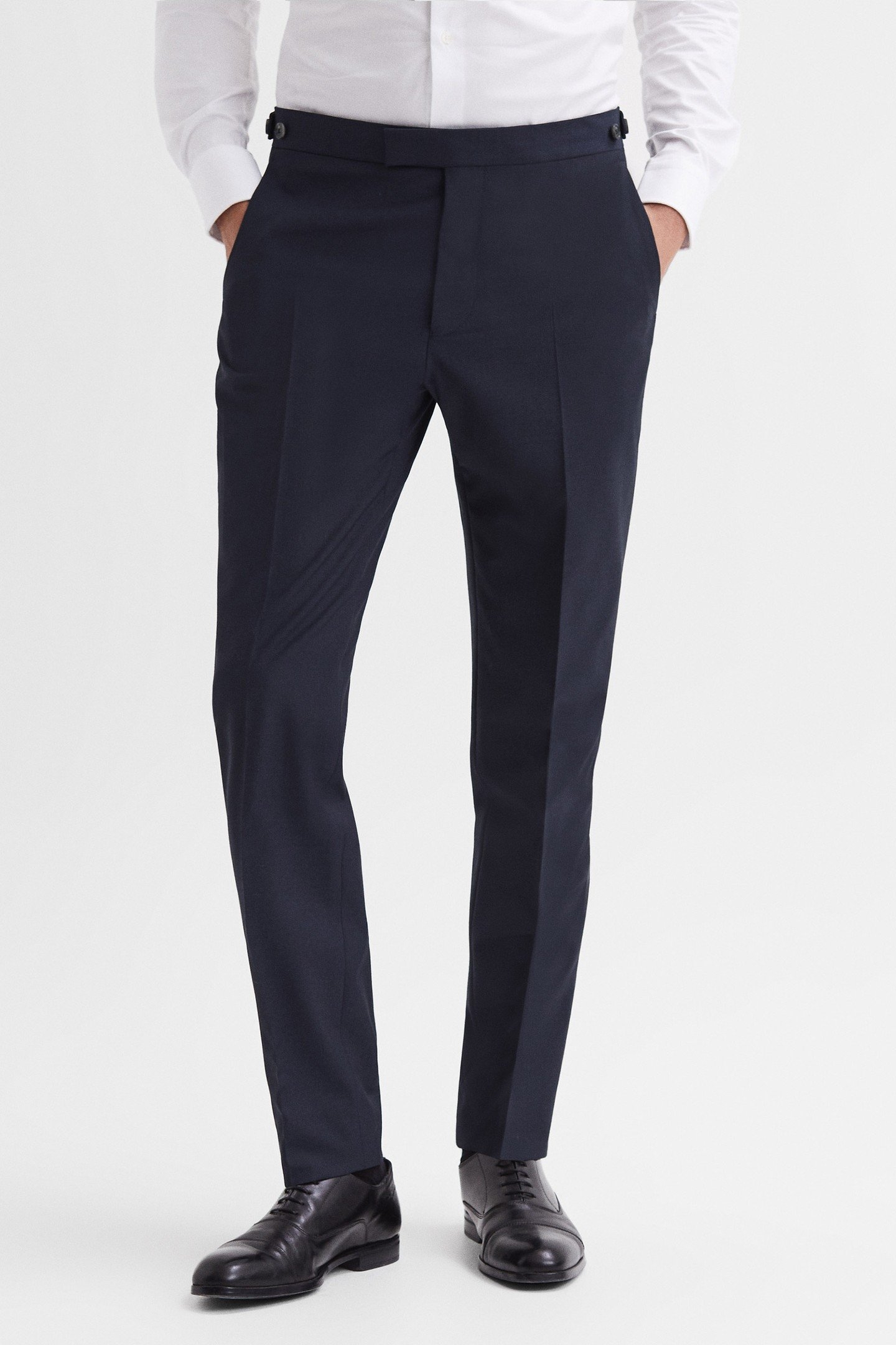MODERN FIT TRAVEL TROUSER NAVY 1