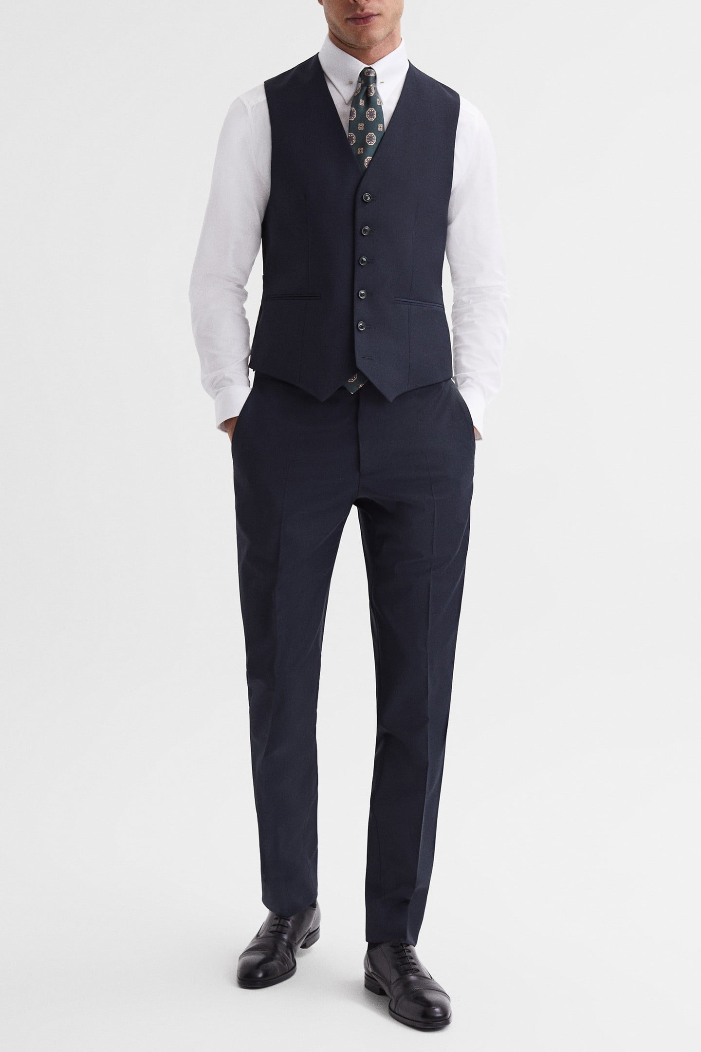 MODERN FIT TRAVEL TROUSER NAVY 3
