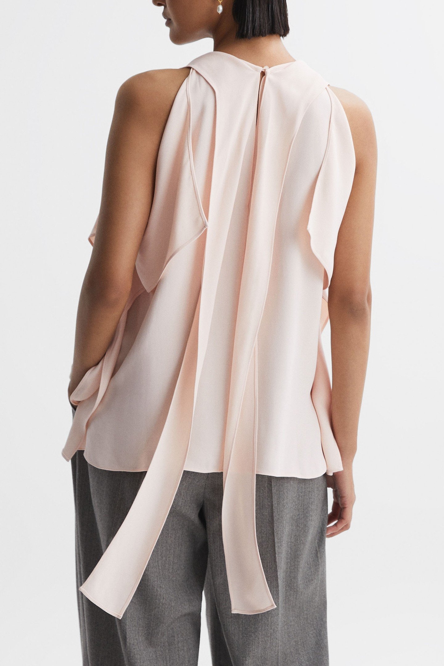 TIE NECK SHELL NUDE 3