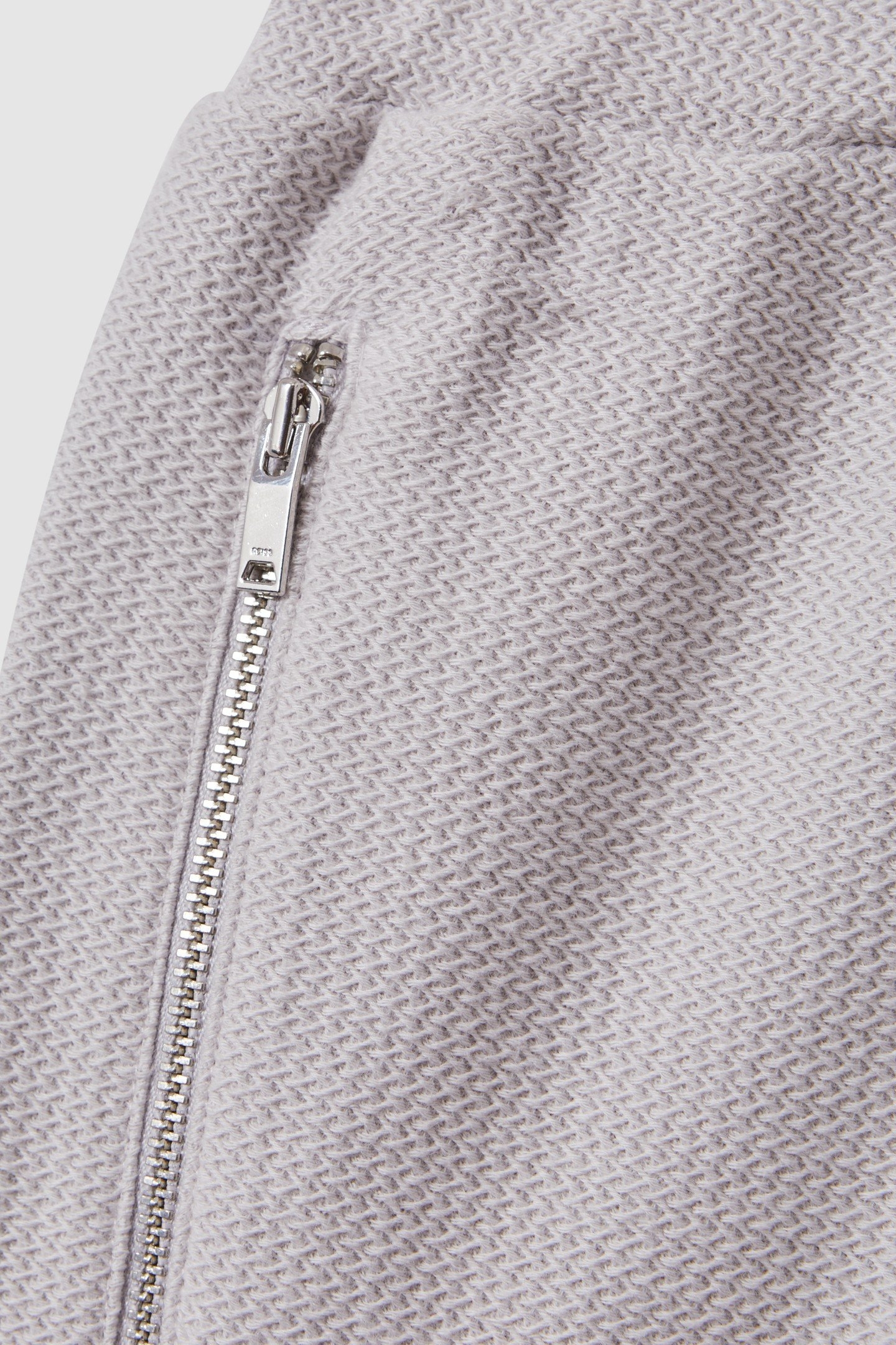 TEXTURED DRAWSTRING SHORT SILVER 6