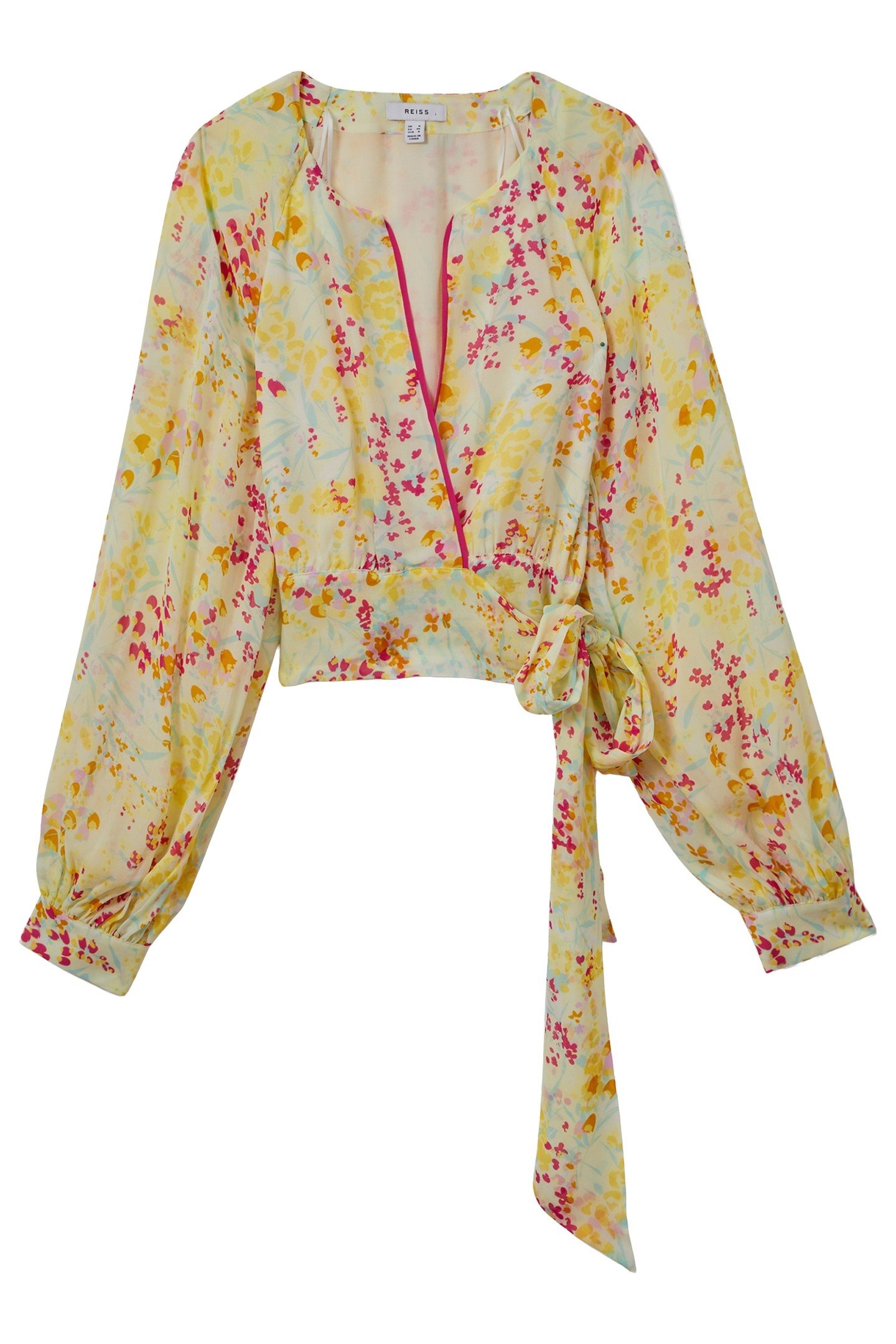 BUTTERCUP PRINTED BLOUSE PINK/YELLOW 3