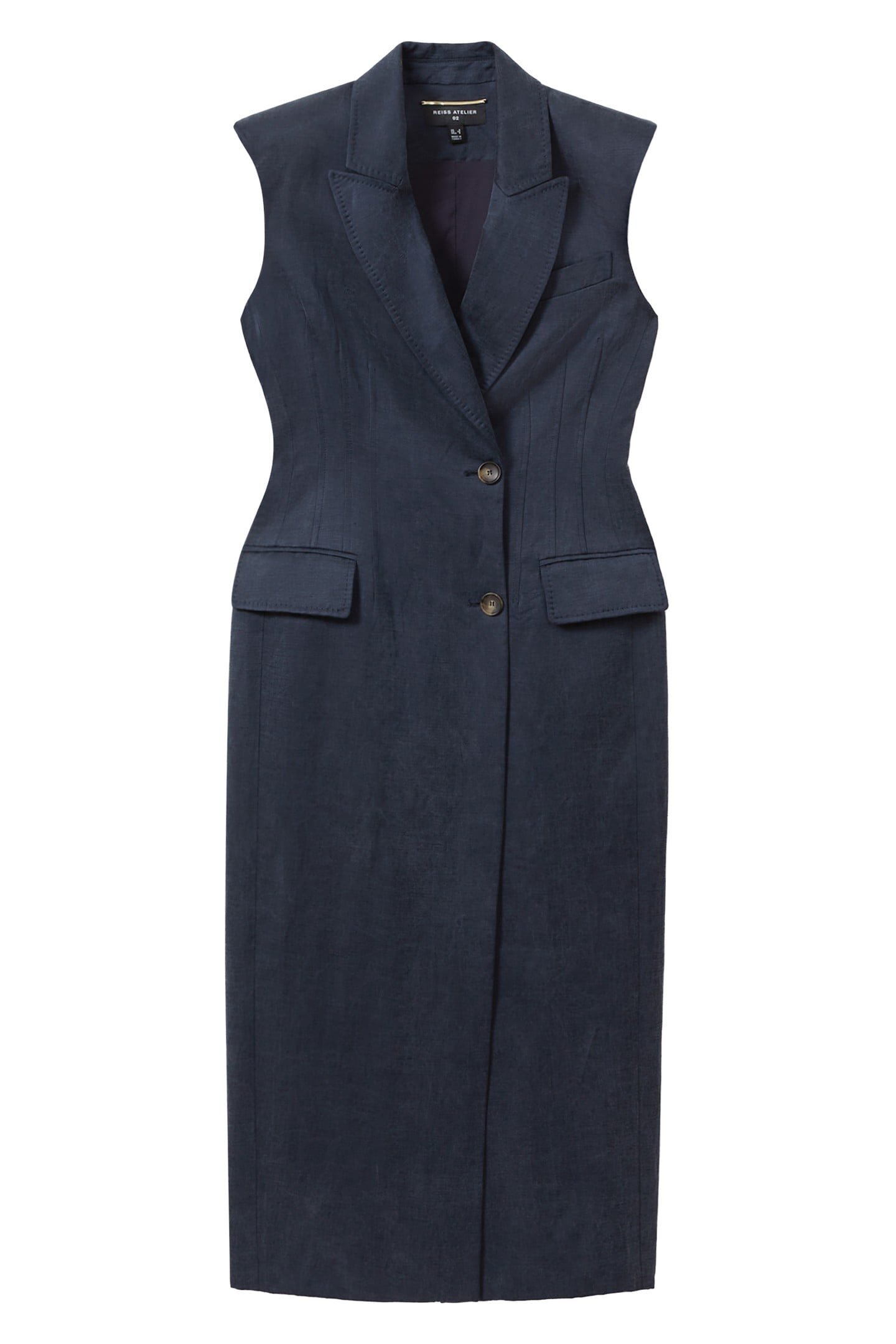 NAVY CUPRO DRESS NAVY 4