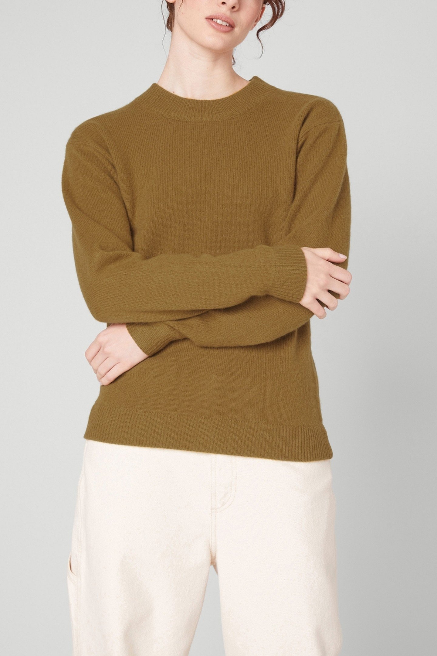 LONG-SLEEVED CREW NECK SWEATER KOLA 1