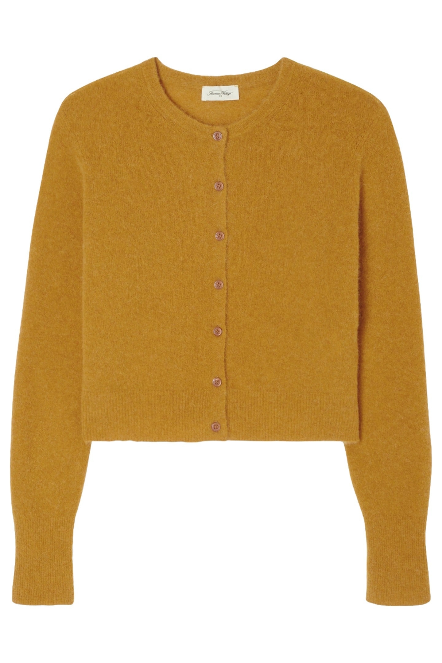 ROUND NECK VEST SAFFRON CHINA 1