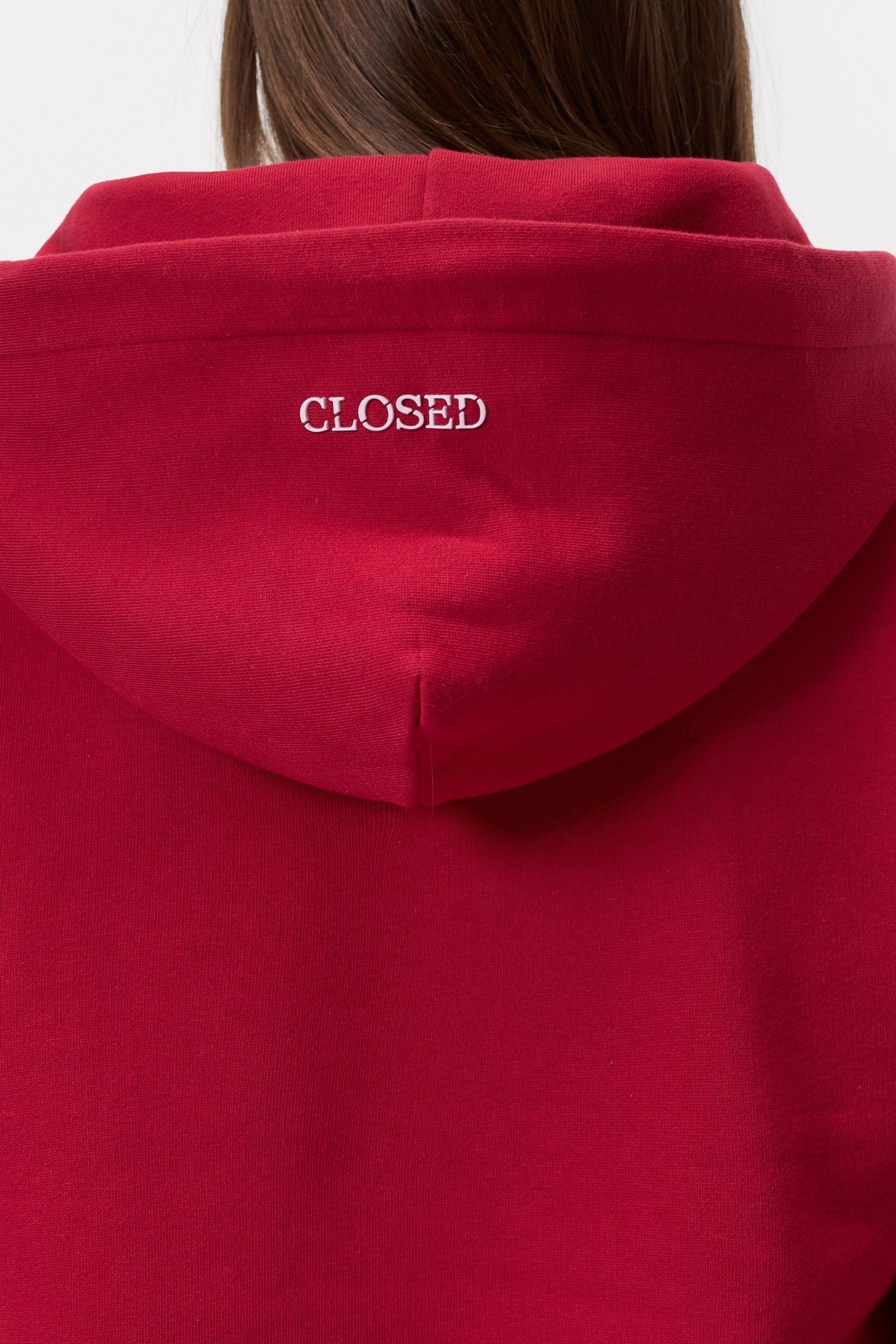 CROPPED HOODIE T-SHIRTS CHILI PEPPER RED 5