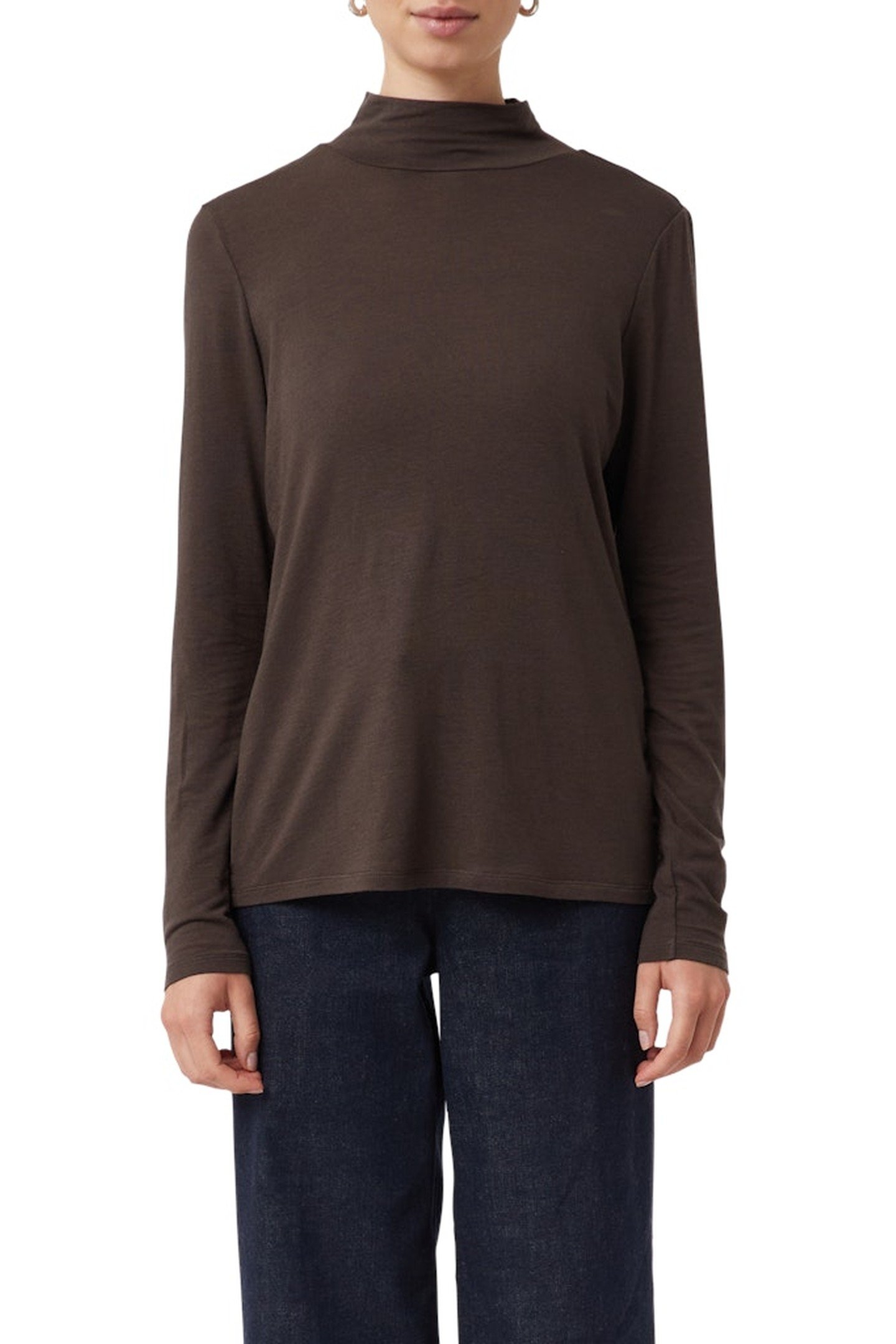 COMMA T-SHIRTS BROWN 3