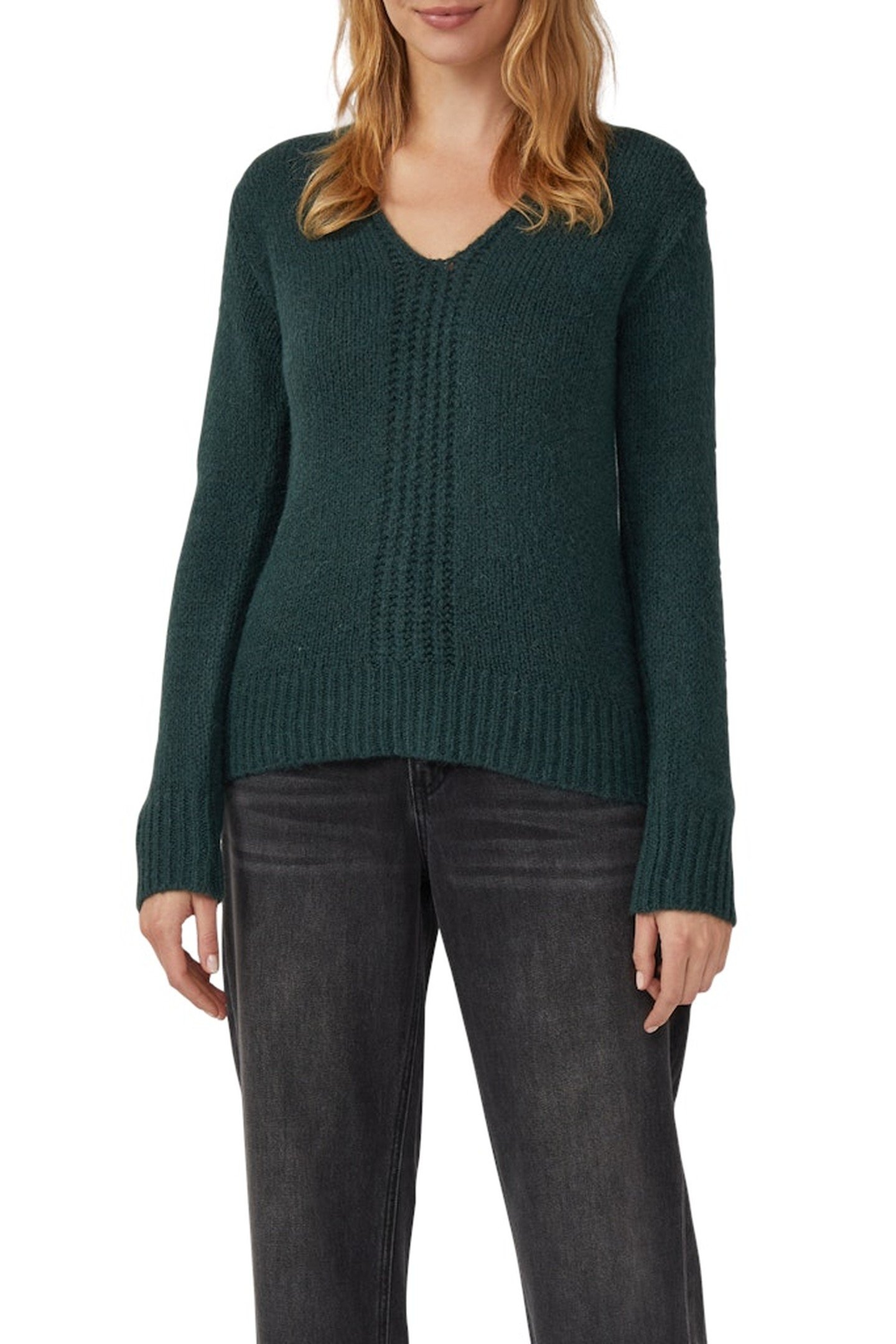 S.OLIVER PULLOVER BLUE GREEN 2