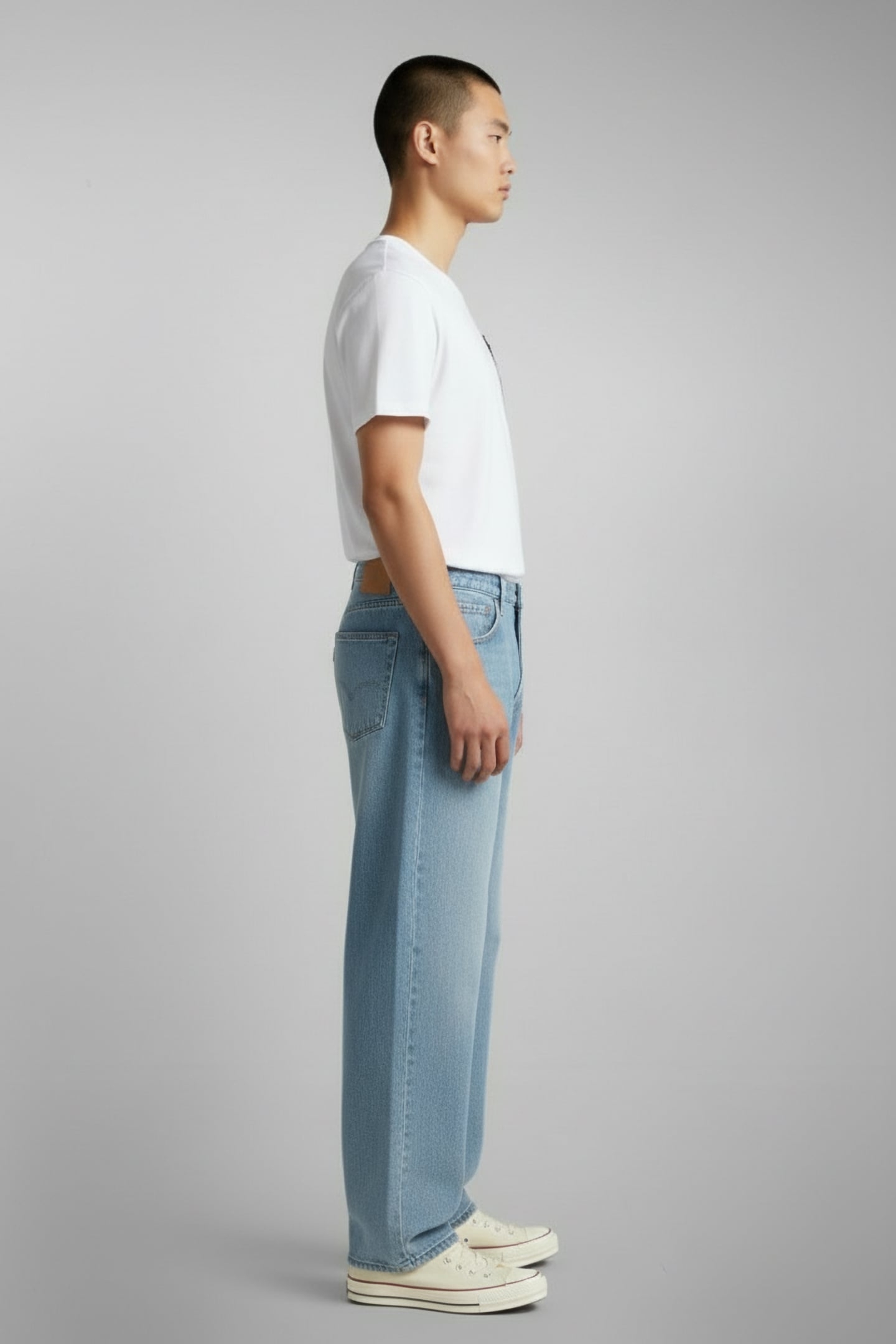 Q+ REGULAR FIT T-SHIRT WHITE 3